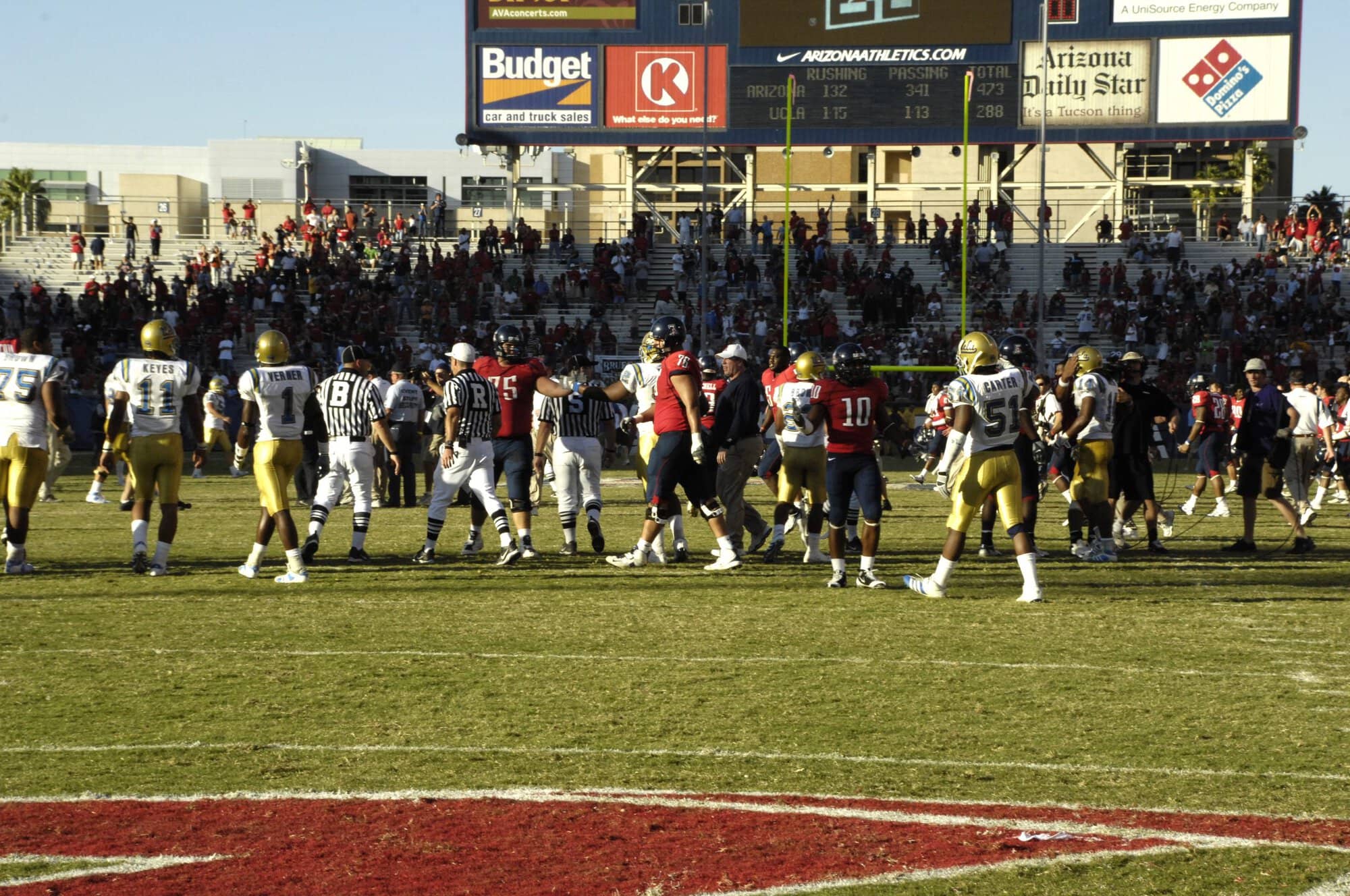 UA vs UCLA Football Game 11-03-07