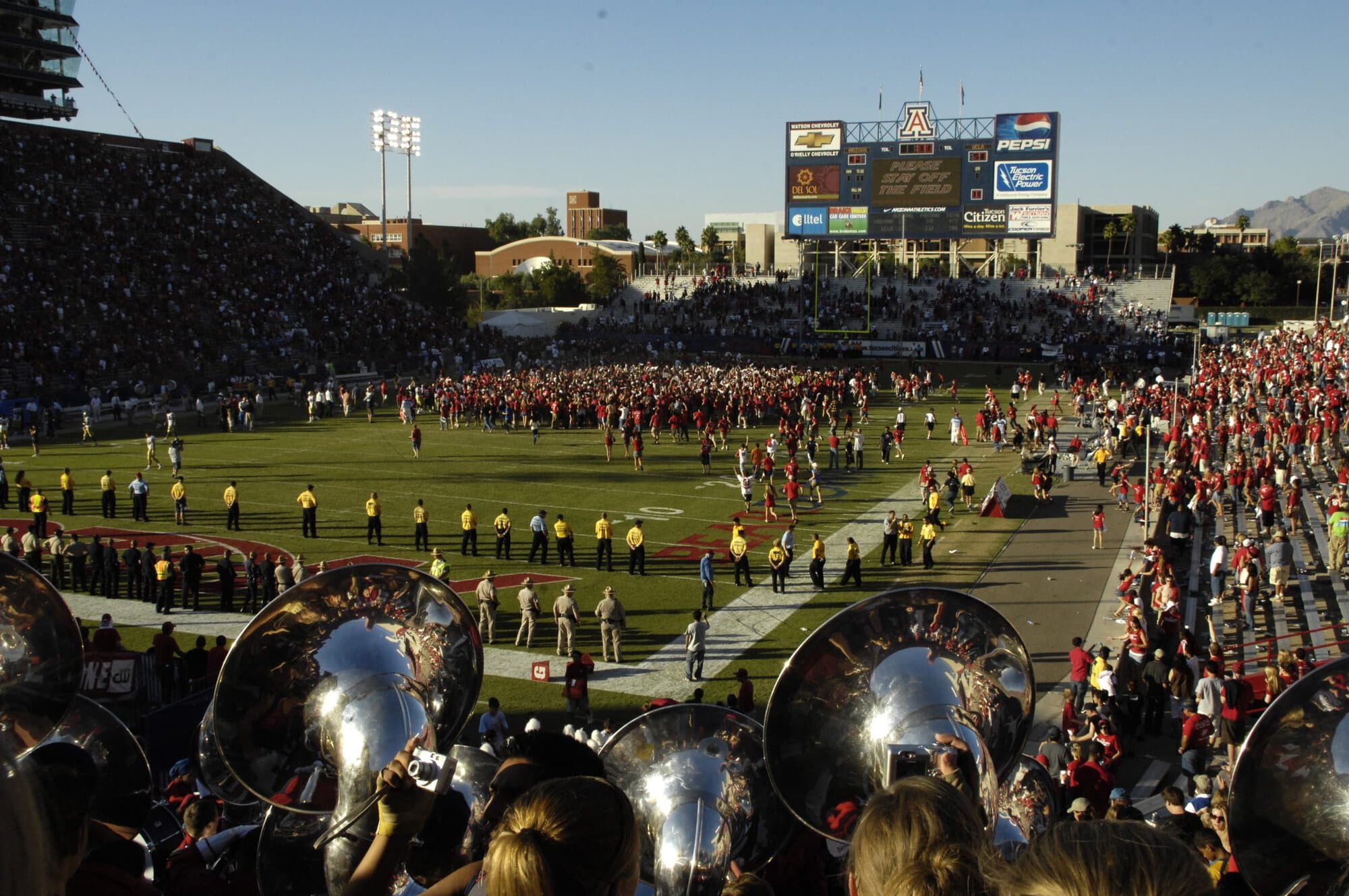 UA vs UCLA Football Game 11-03-07