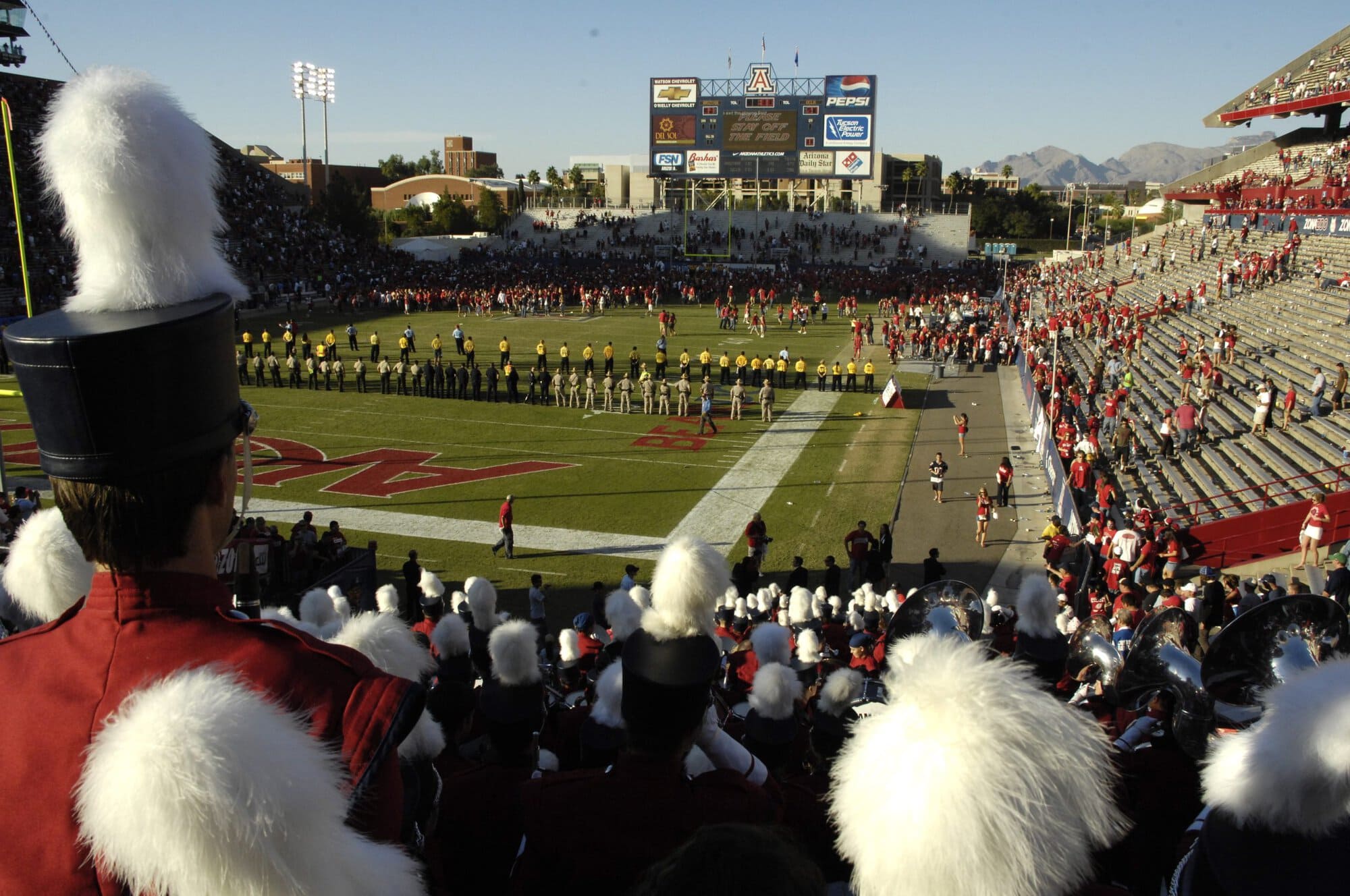 UA vs UCLA Football Game 11-03-07
