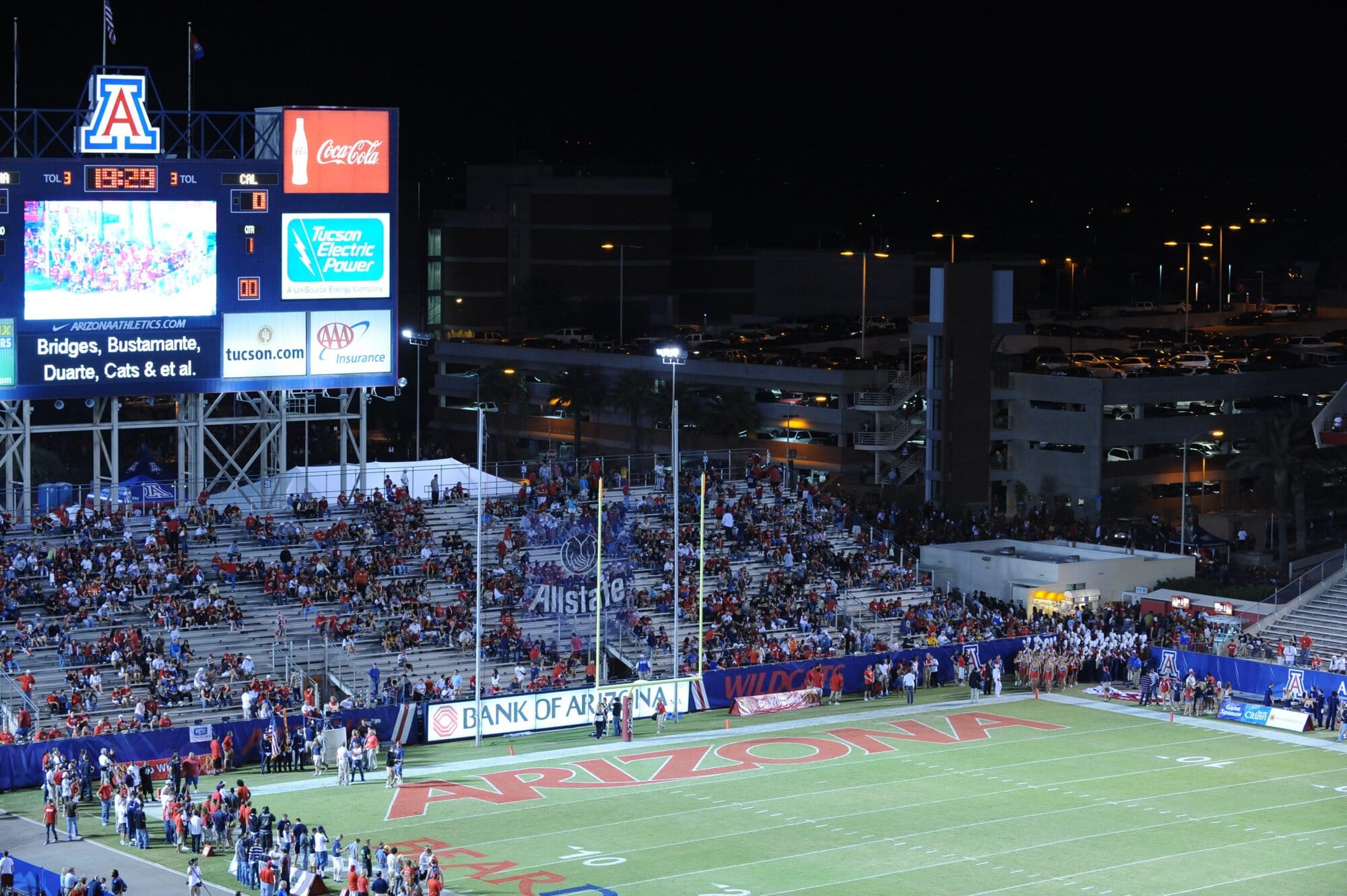 UA vs Cal – 1st Half (42-27)