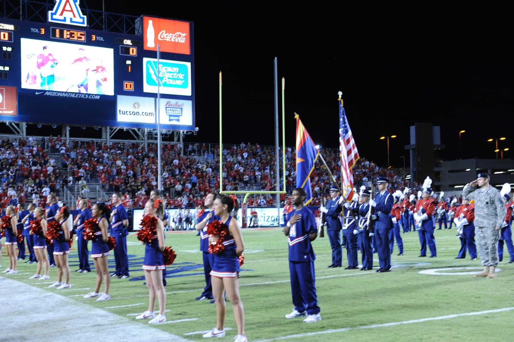 UA vs Cal – 1st Half (42-27)