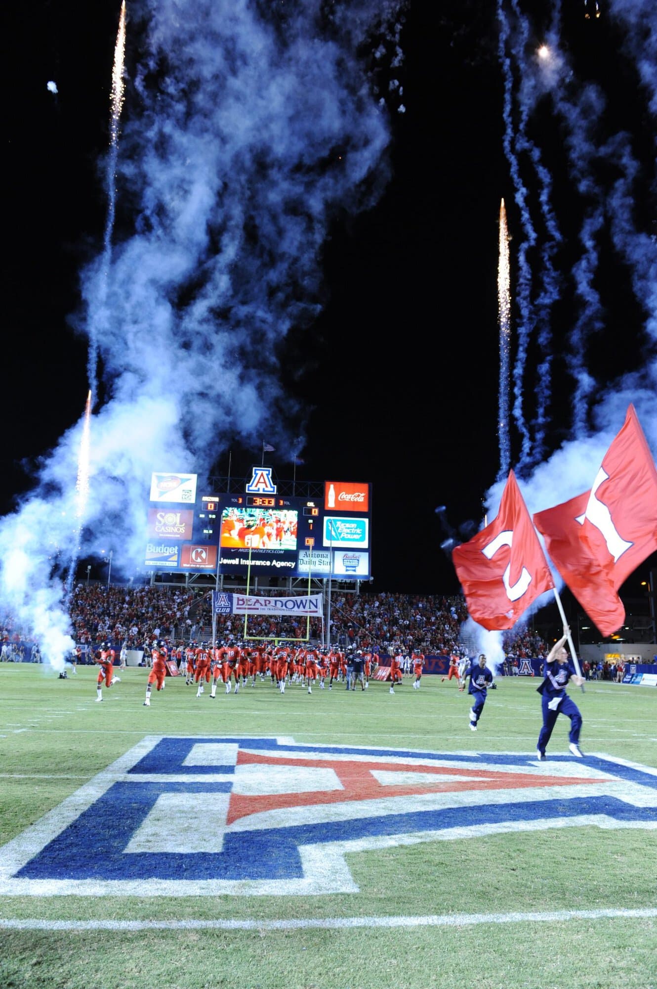 UA vs Cal – 1st Half (42-27)