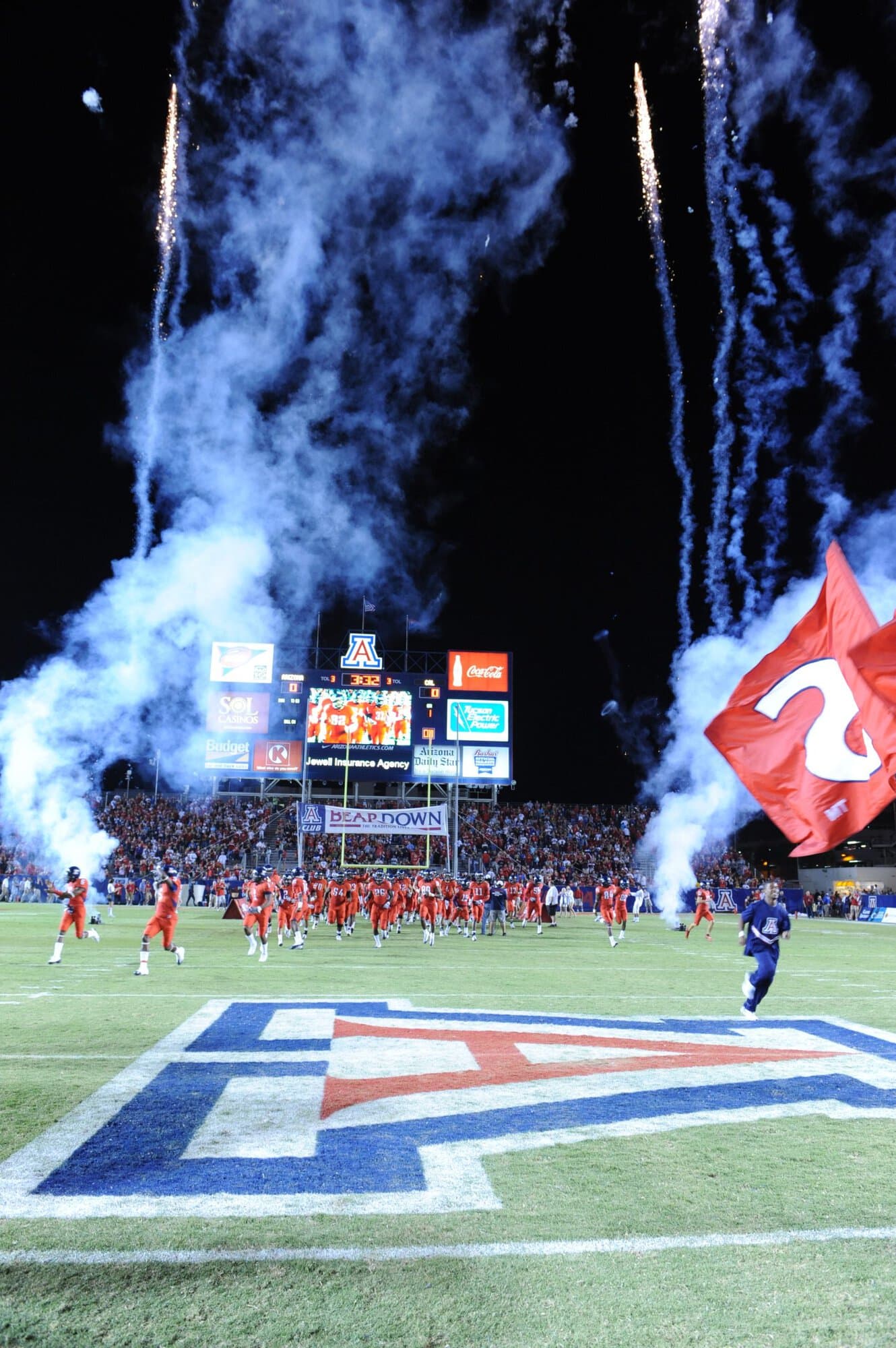 UA vs Cal – 1st Half (42-27)