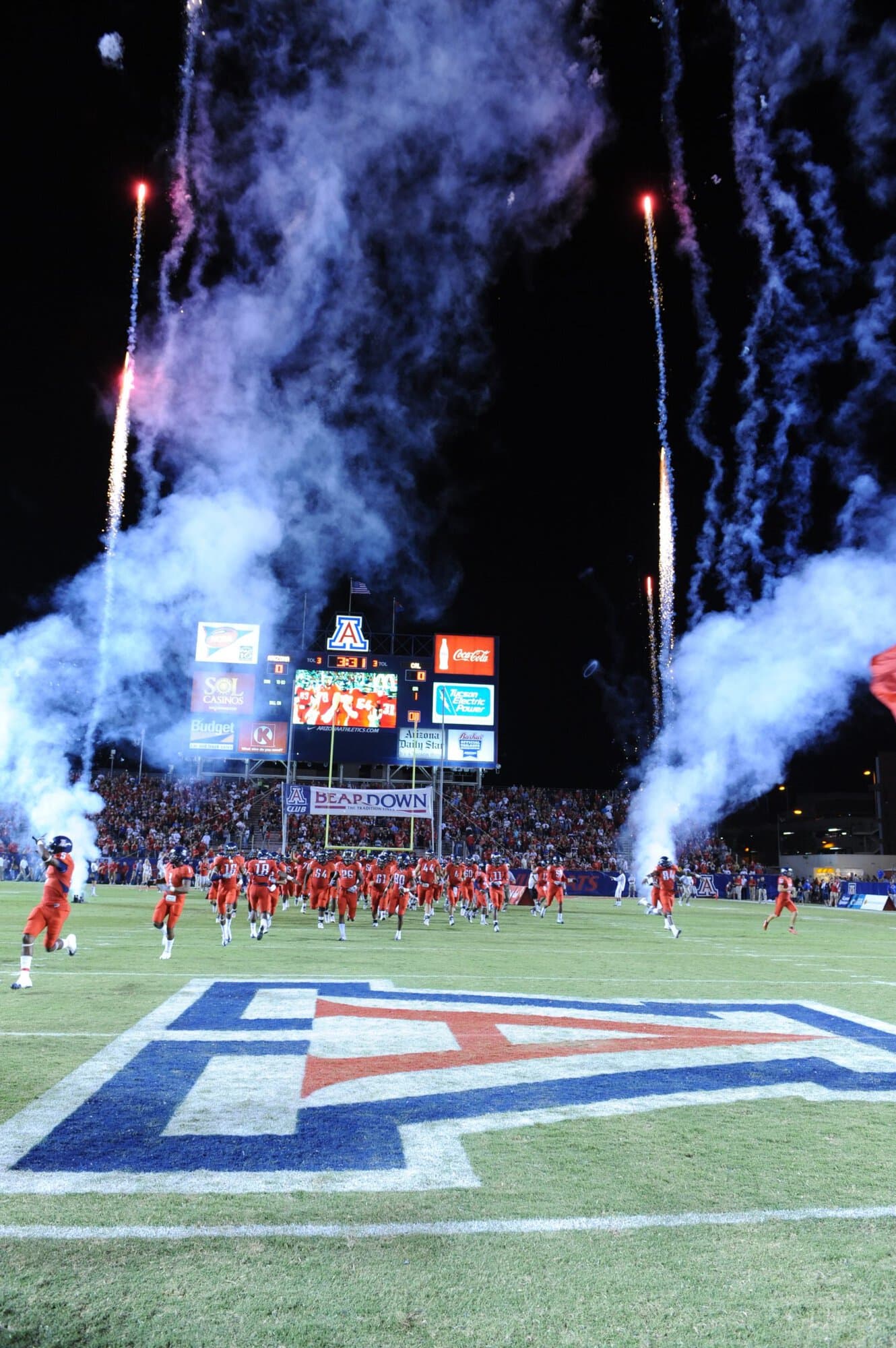 UA vs Cal – 1st Half (42-27)