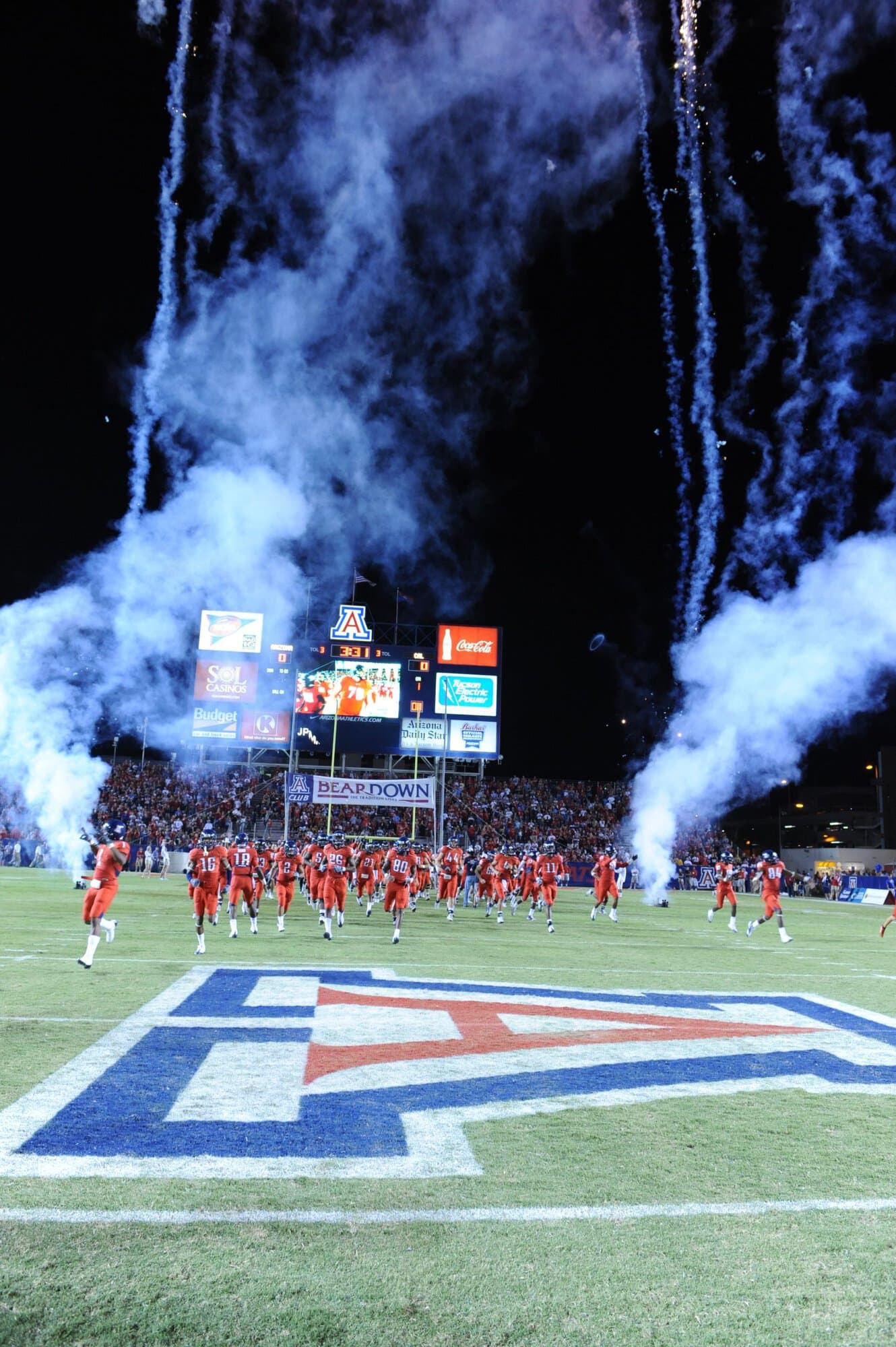 UA vs Cal – 1st Half (42-27)