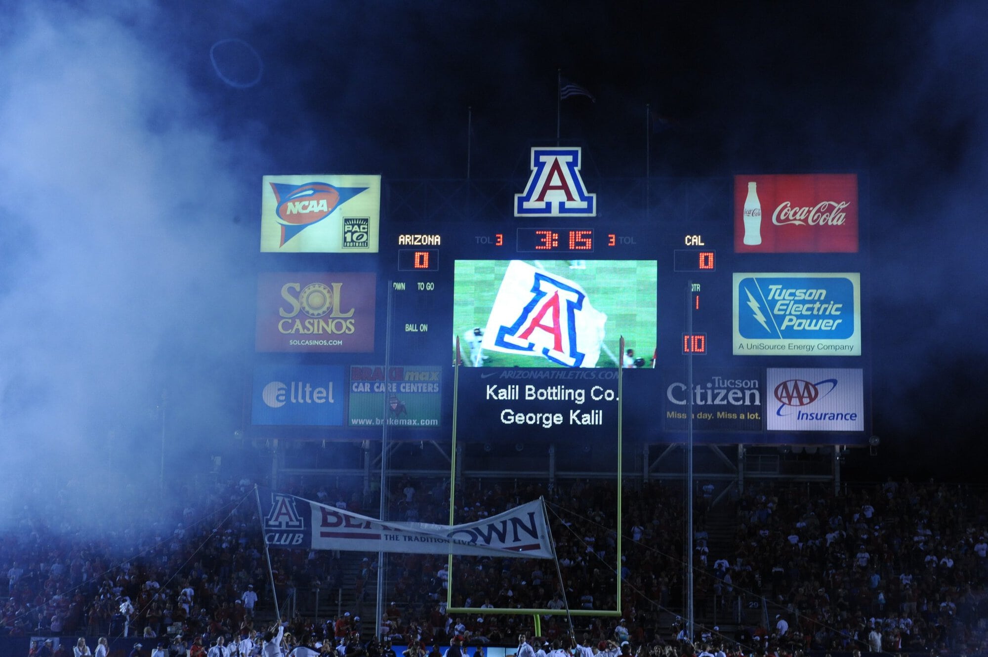 UA vs Cal – 1st Half (42-27)
