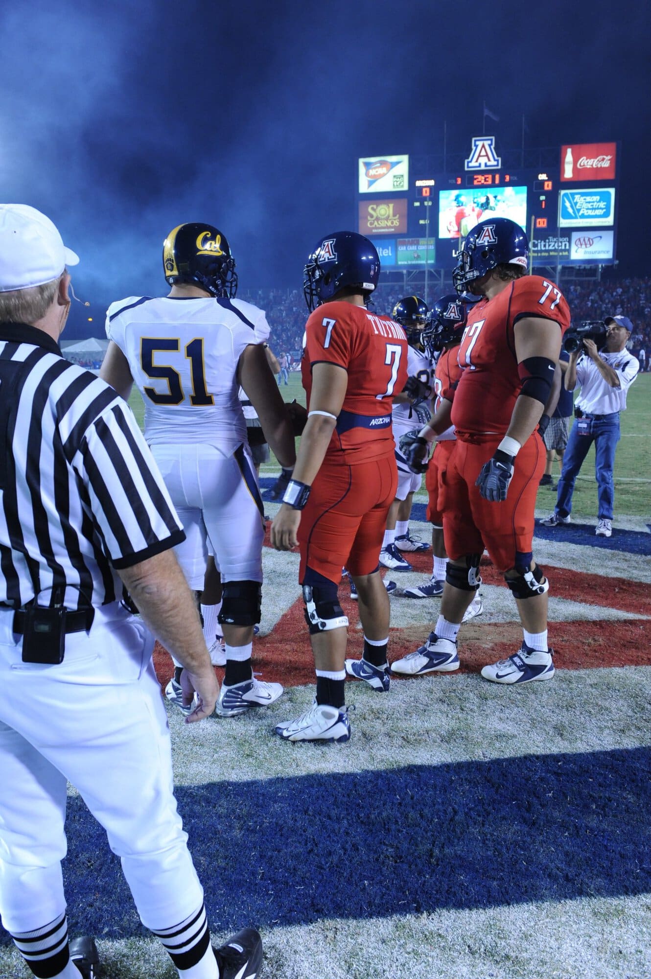 UA vs Cal – 1st Half (42-27)
