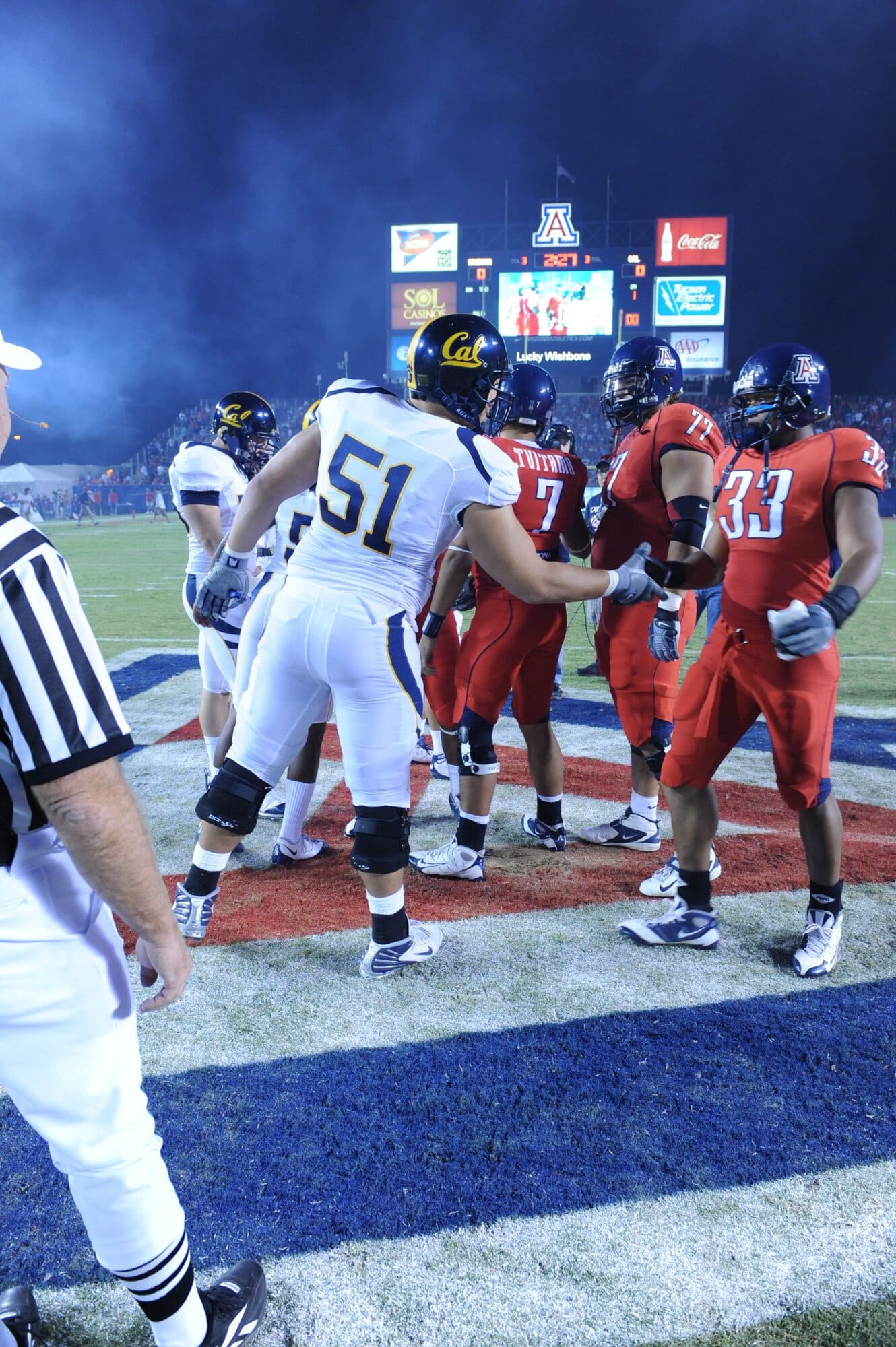 UA vs Cal – 1st Half (42-27)
