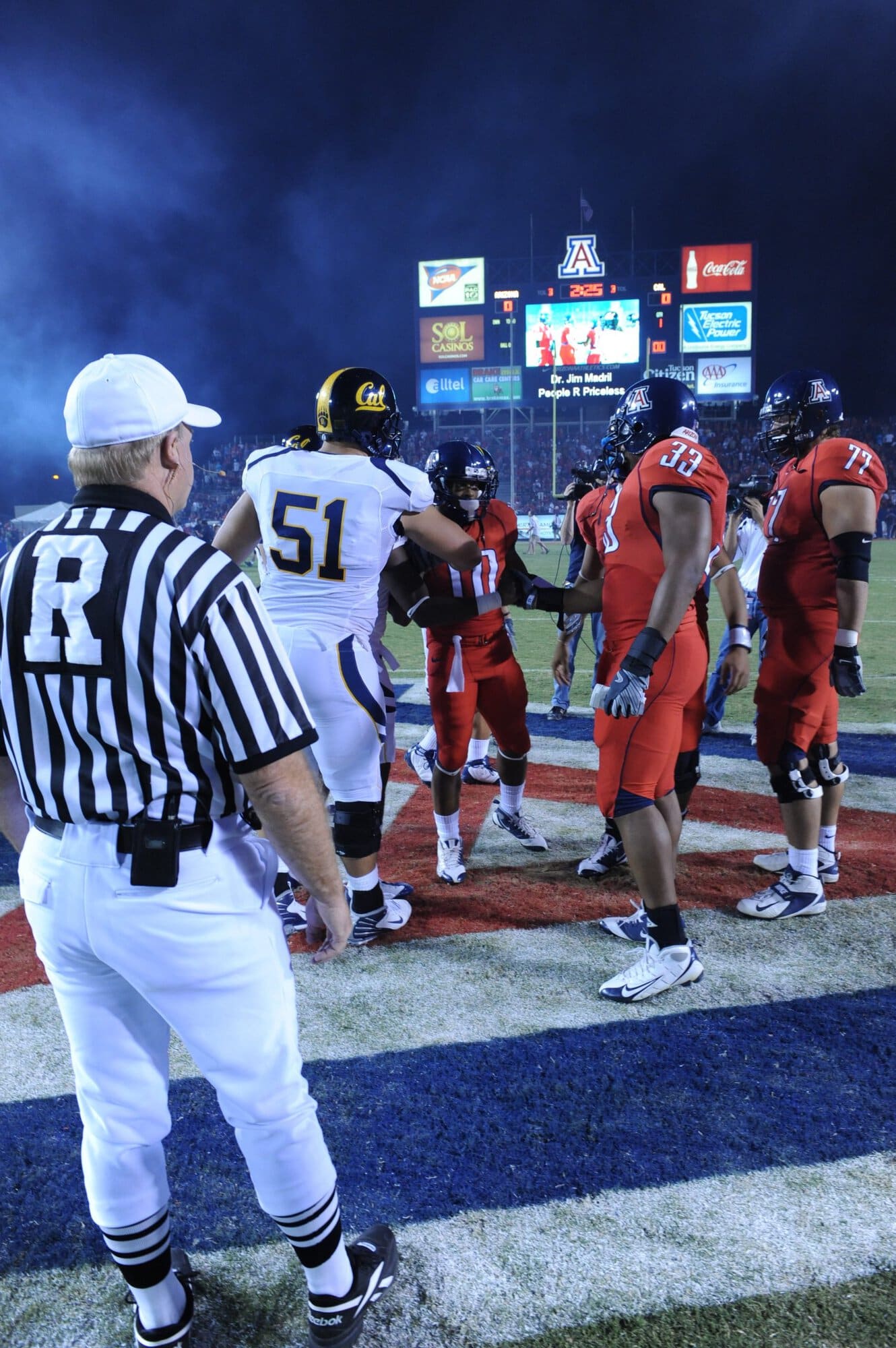 UA vs Cal – 1st Half (42-27)