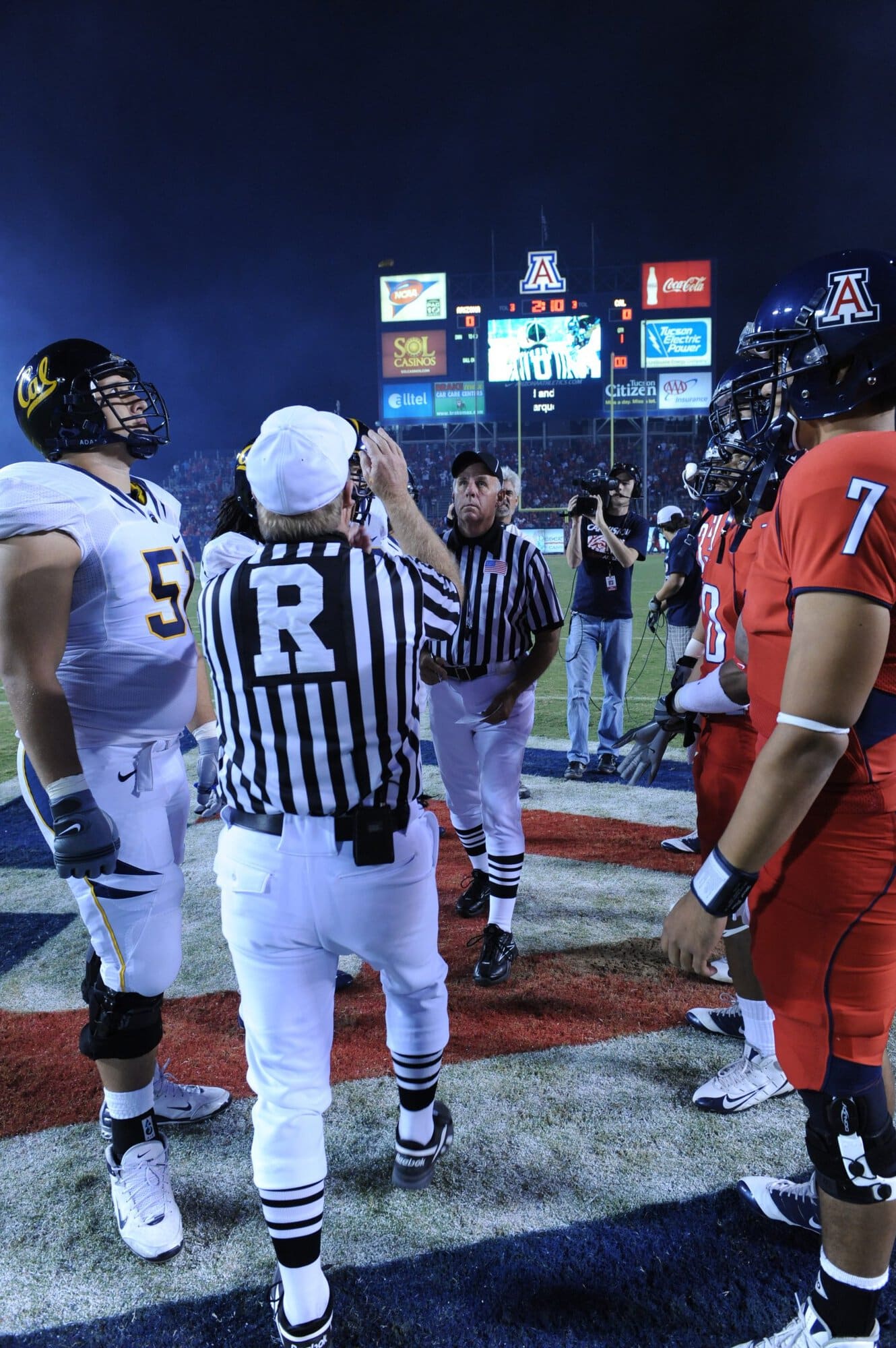 UA vs Cal – 1st Half (42-27)