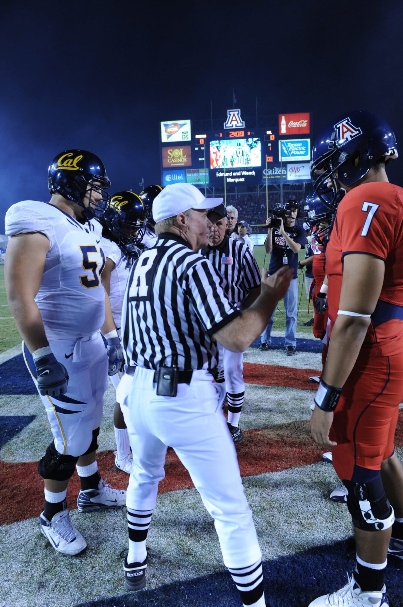 UA vs Cal – 1st Half (42-27)