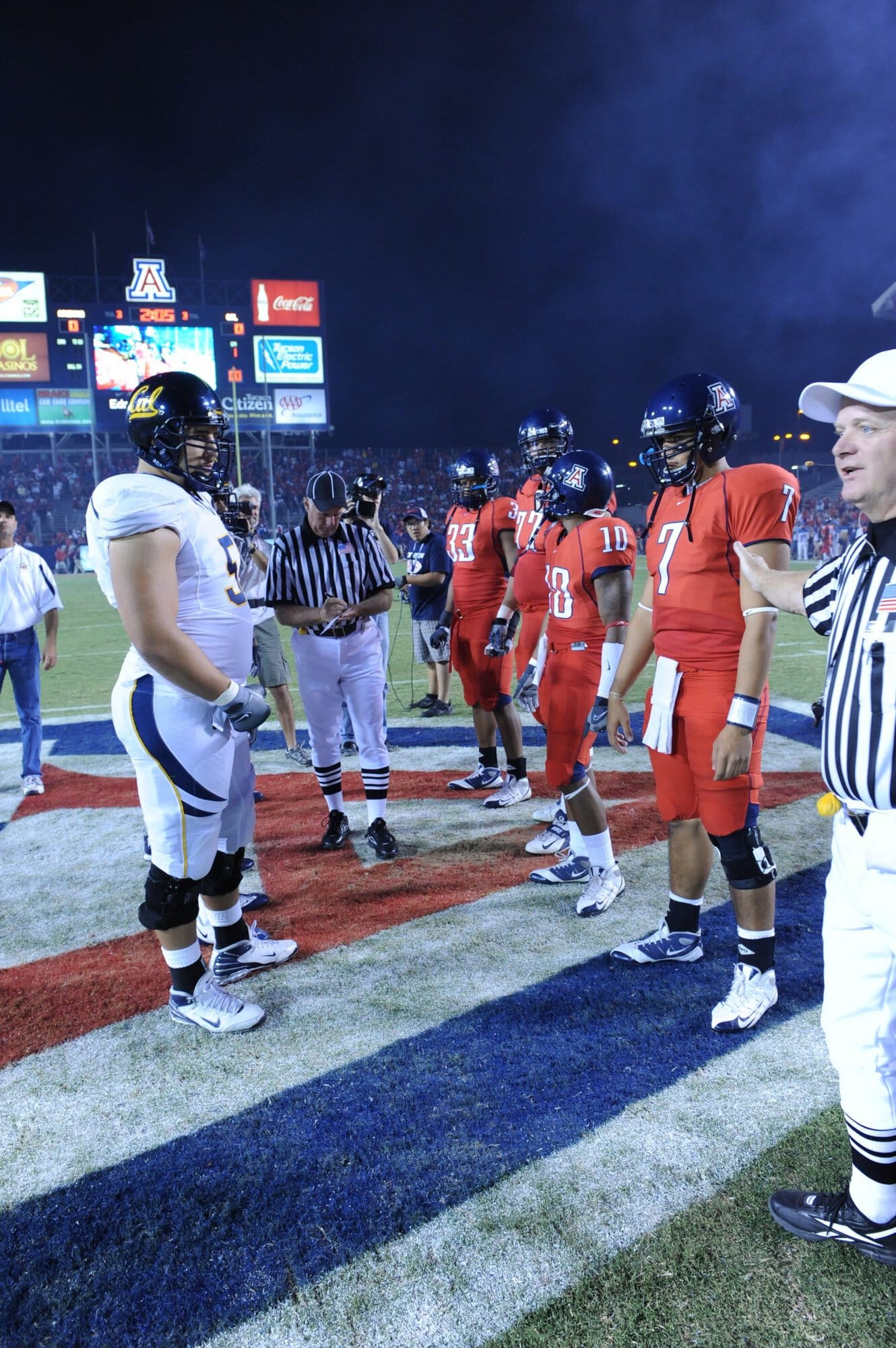 UA vs Cal – 1st Half (42-27)