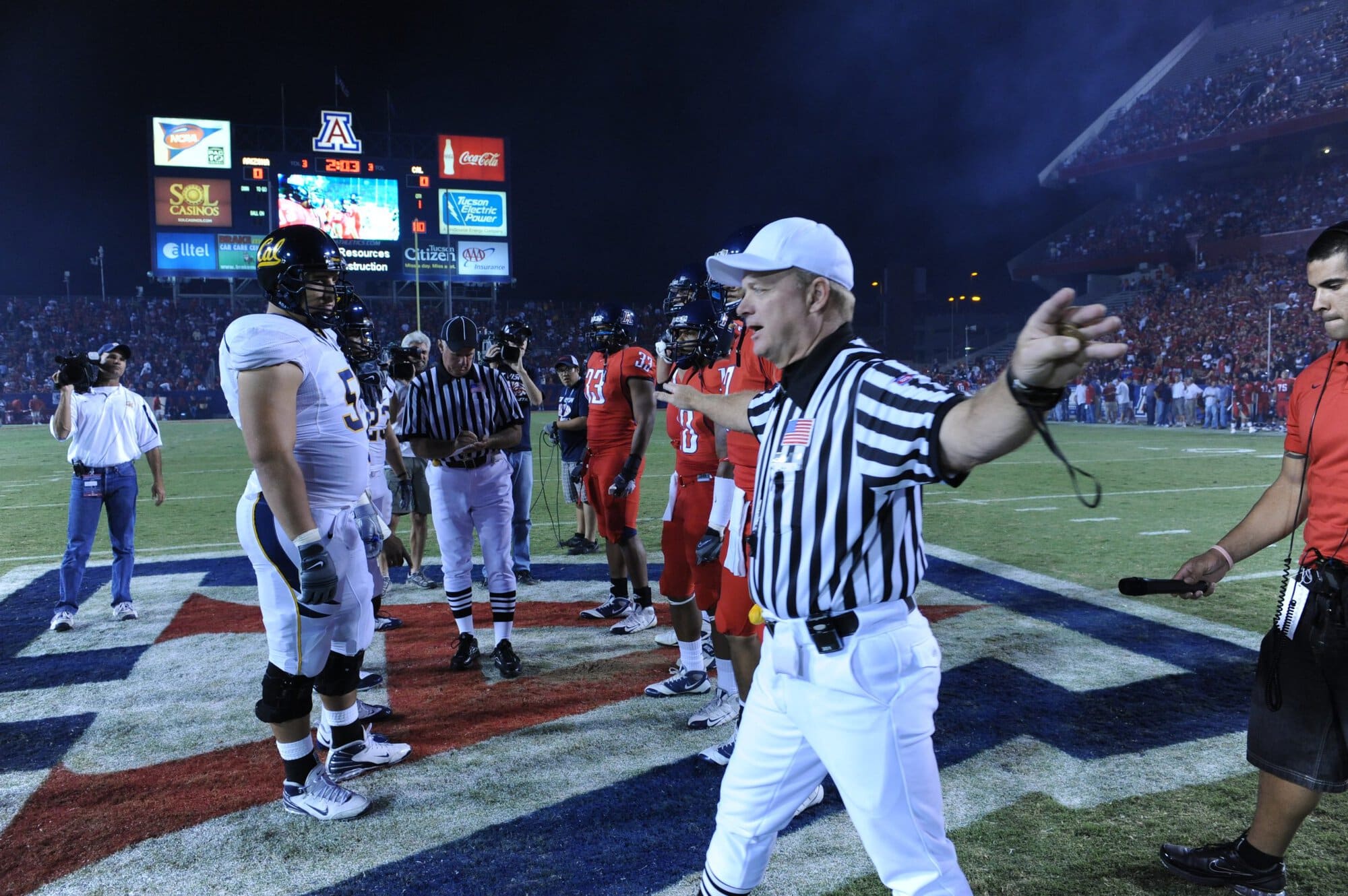 UA vs Cal – 1st Half (42-27)