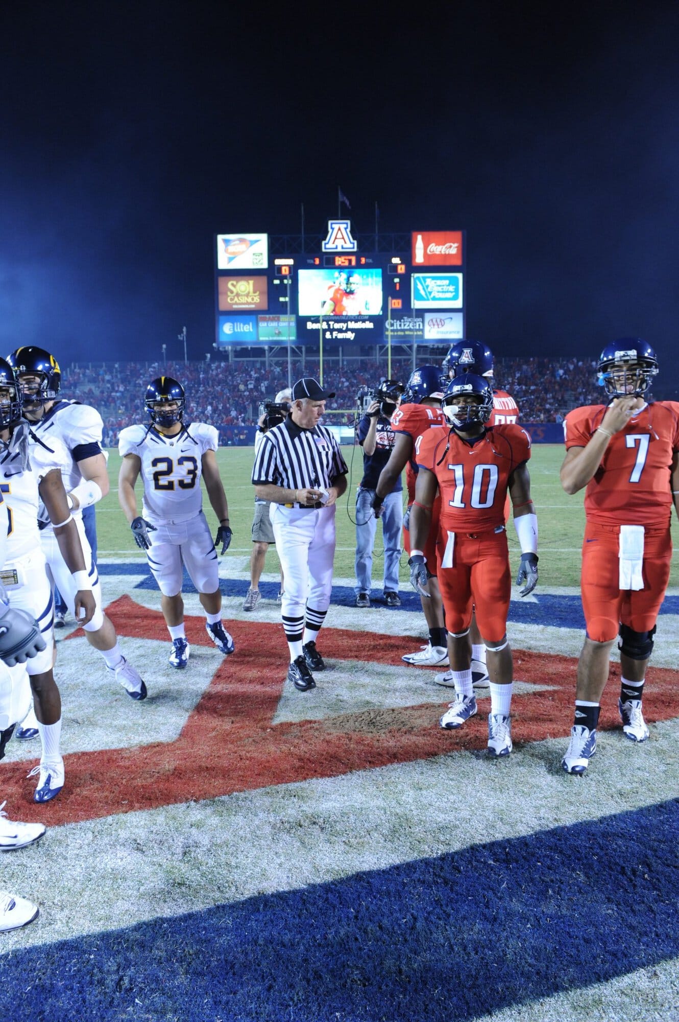 UA vs Cal – 1st Half (42-27)