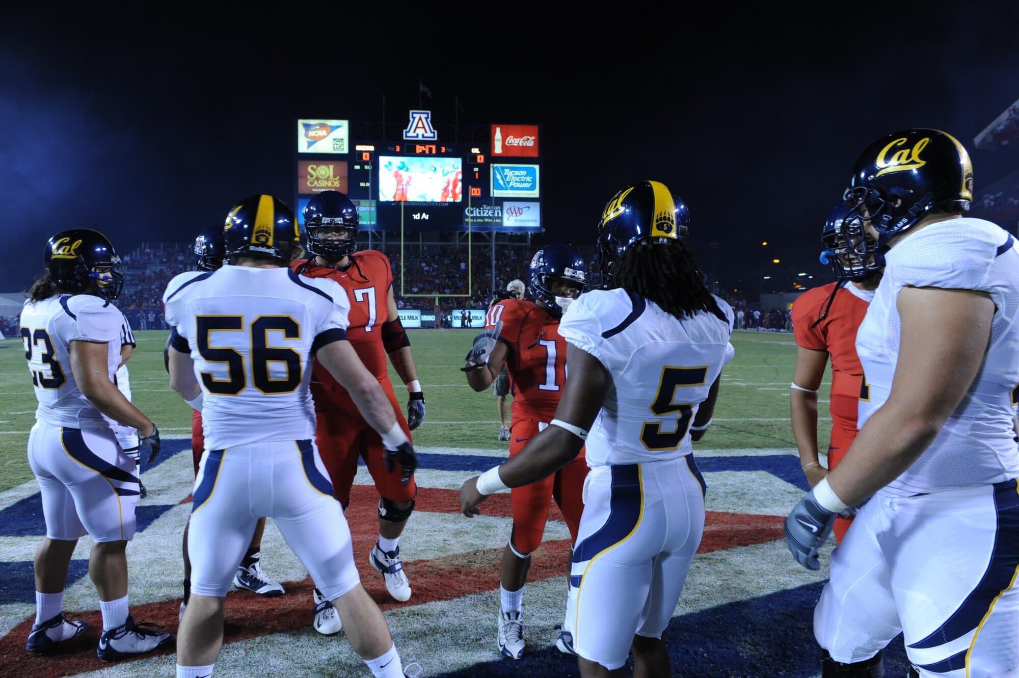 UA vs Cal – 1st Half (42-27)