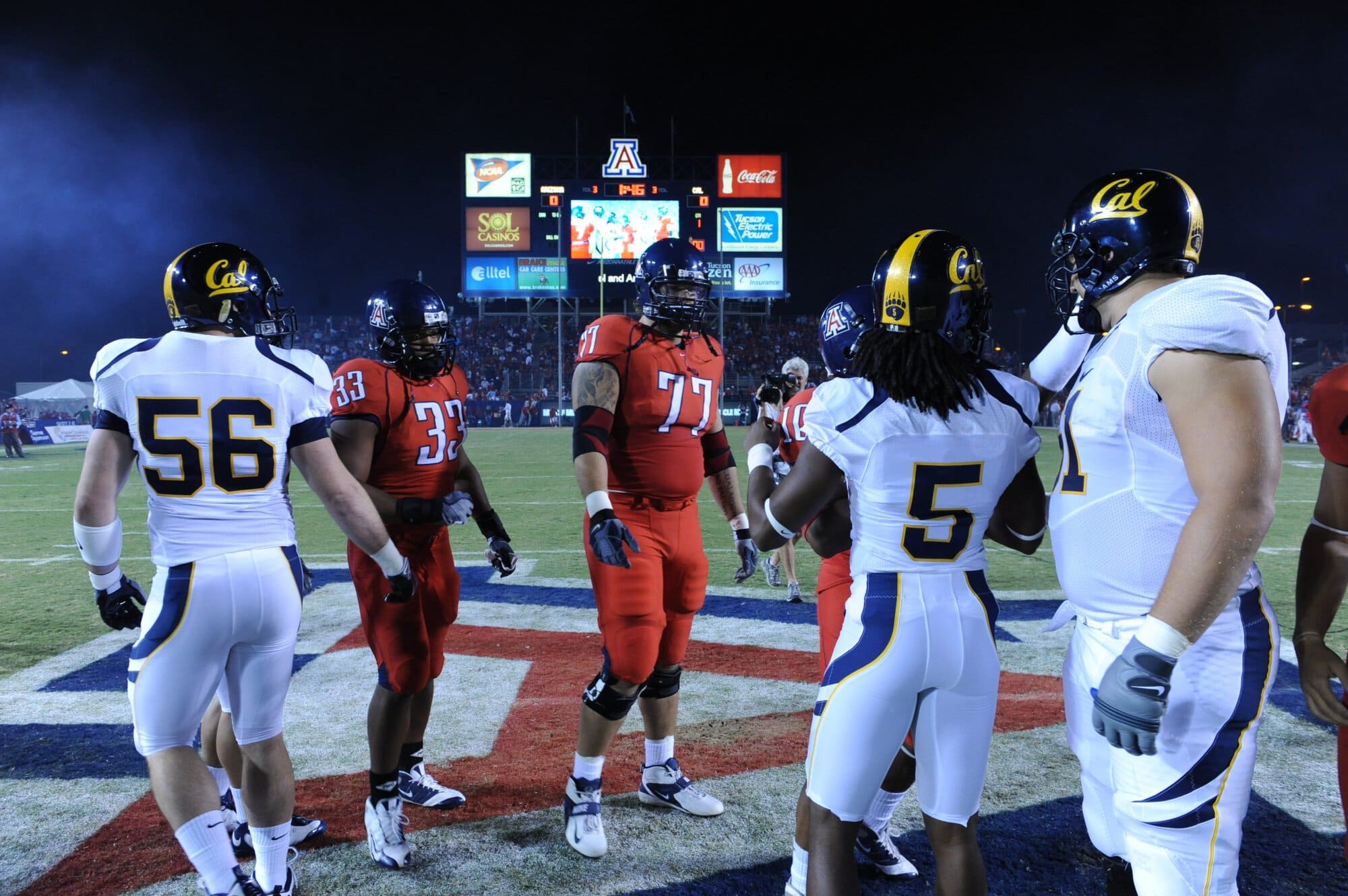 UA vs Cal – 1st Half (42-27)