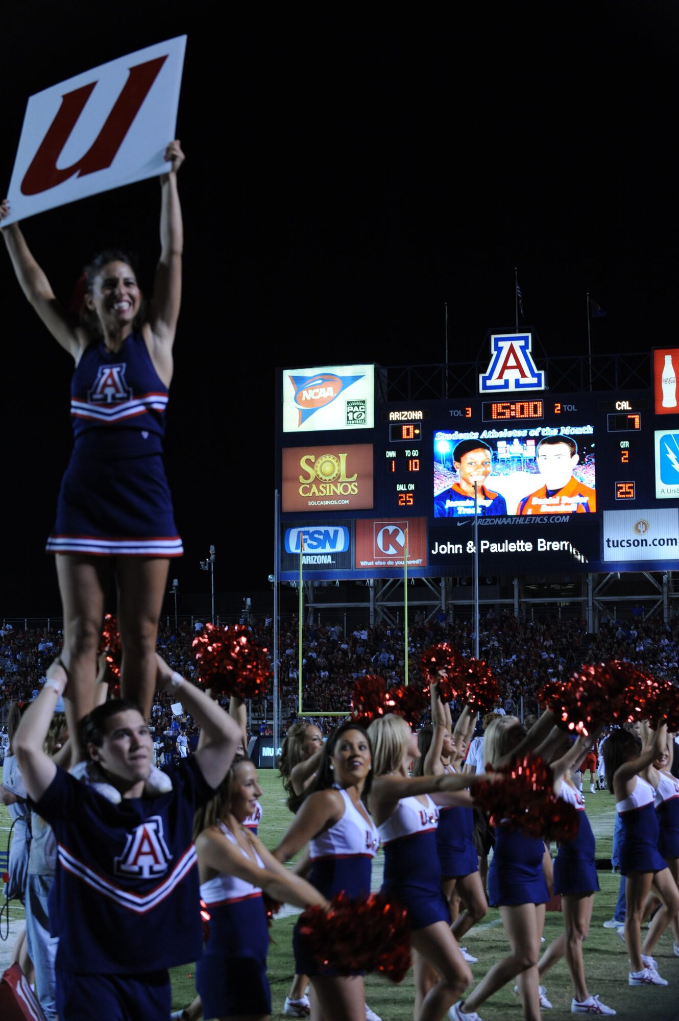 UA vs Cal – 1st Half (42-27)