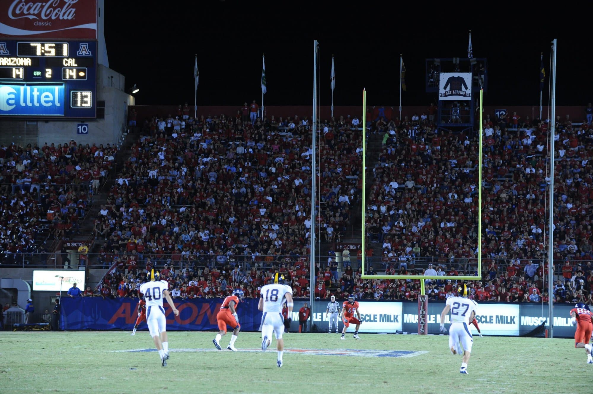 UA vs Cal – 1st Half (42-27)