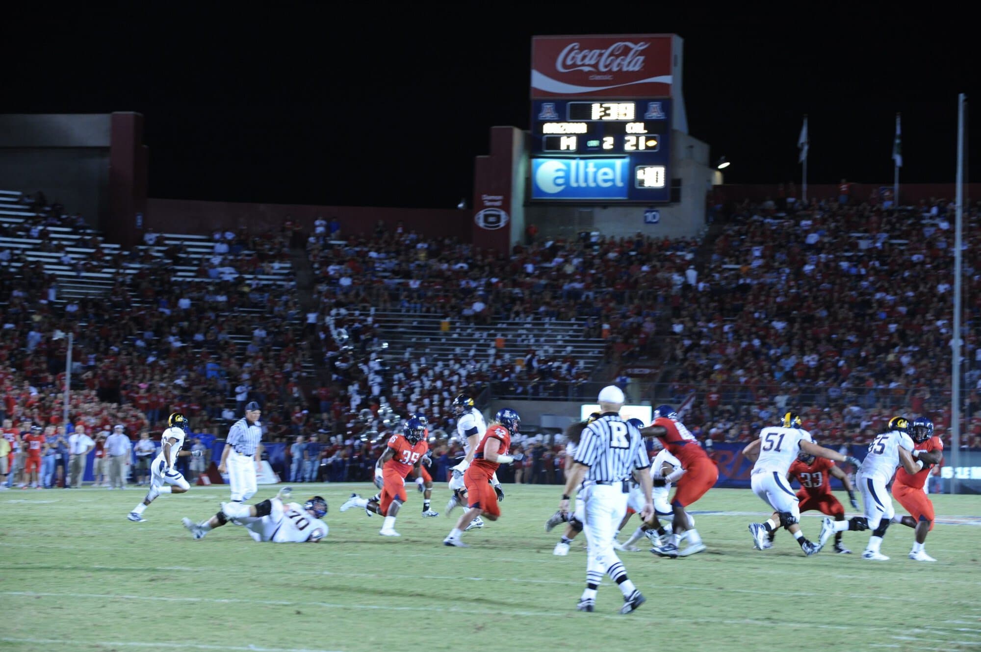 UA vs Cal – 1st Half (42-27)
