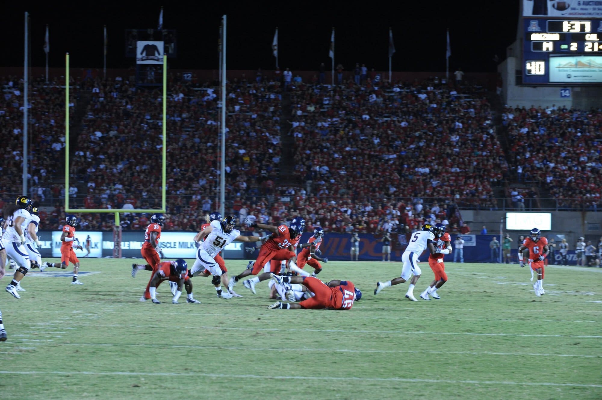 UA vs Cal – 1st Half (42-27)