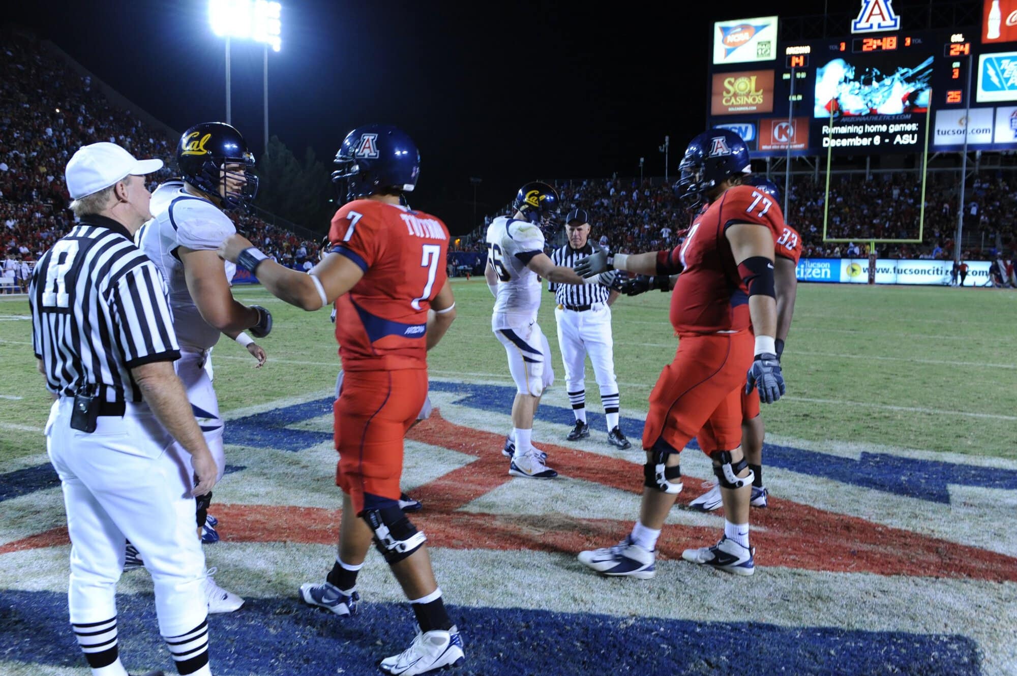 UA vs Cal – 2nd Half (42-27)