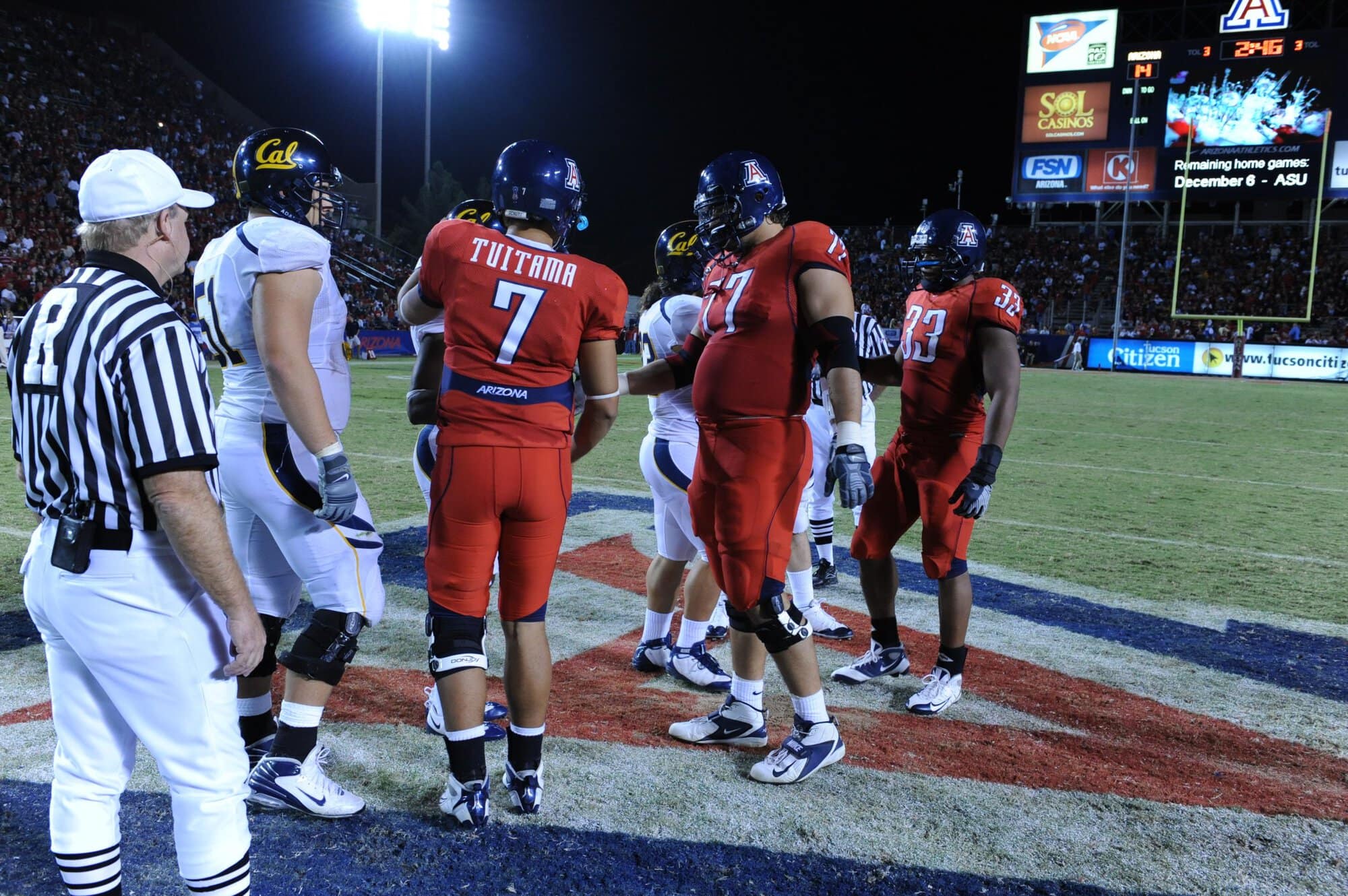 UA vs Cal – 2nd Half (42-27)