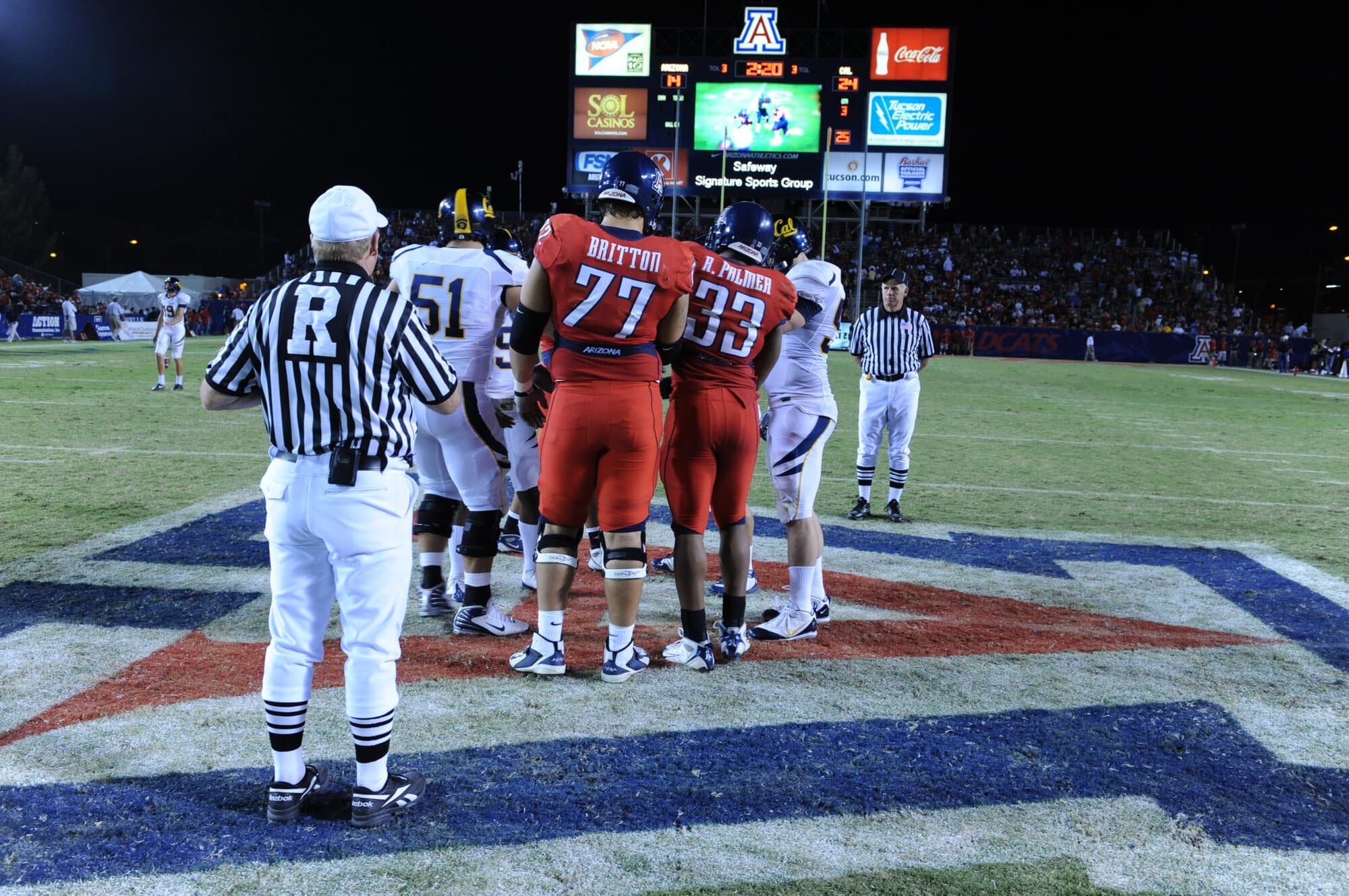 UA vs Cal – 2nd Half (42-27)