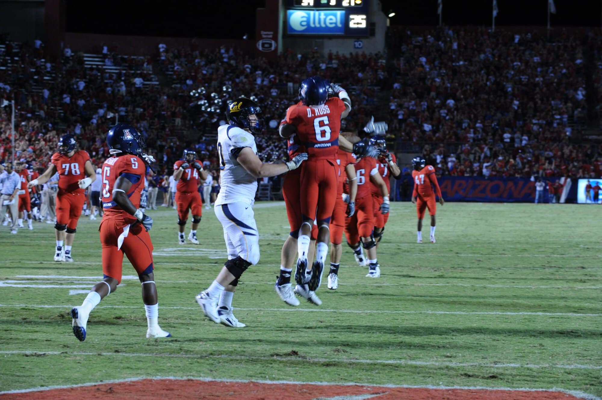 UA vs Cal – 2nd Half (42-27)