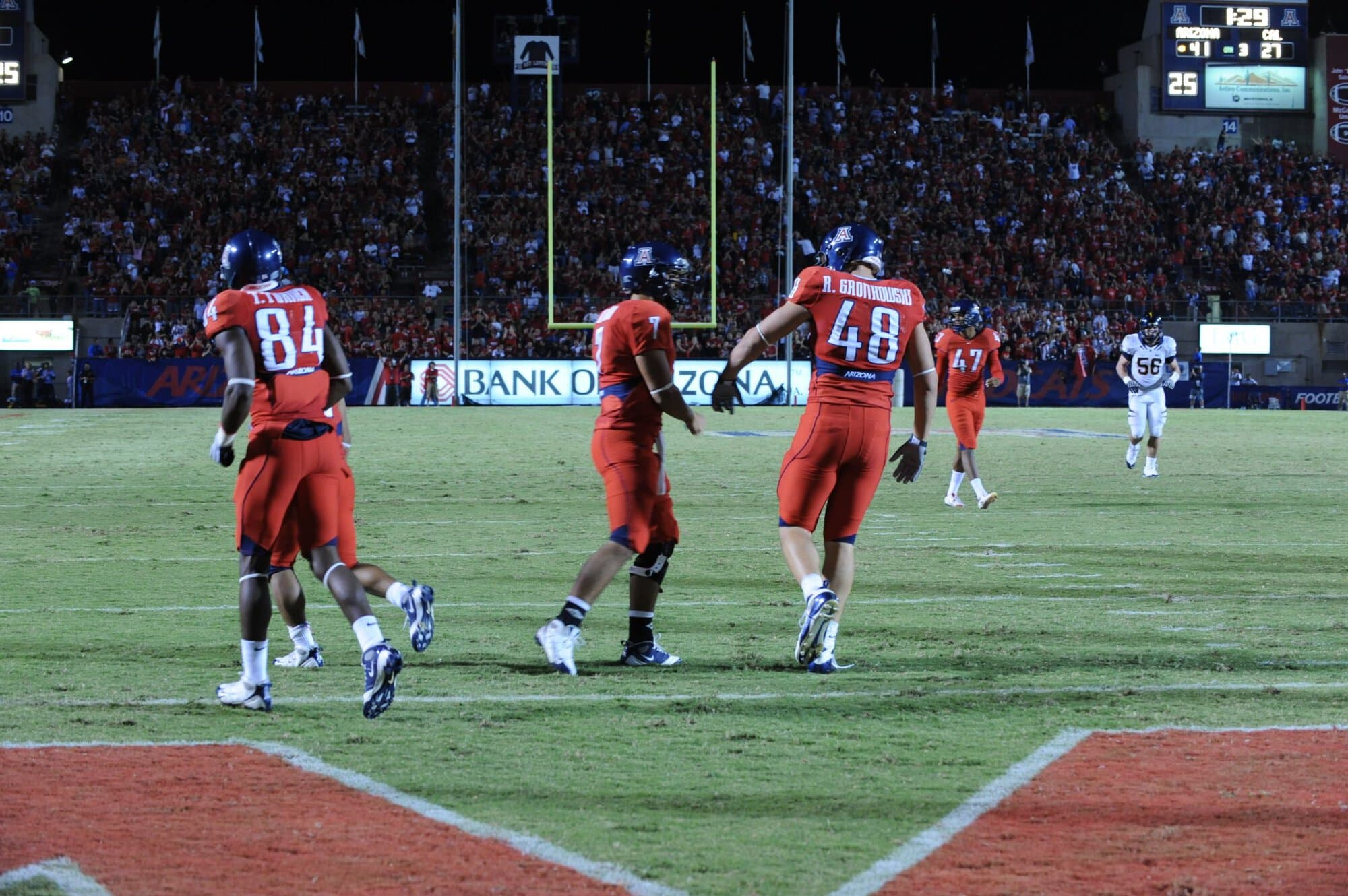 UA vs Cal – 2nd Half (42-27)