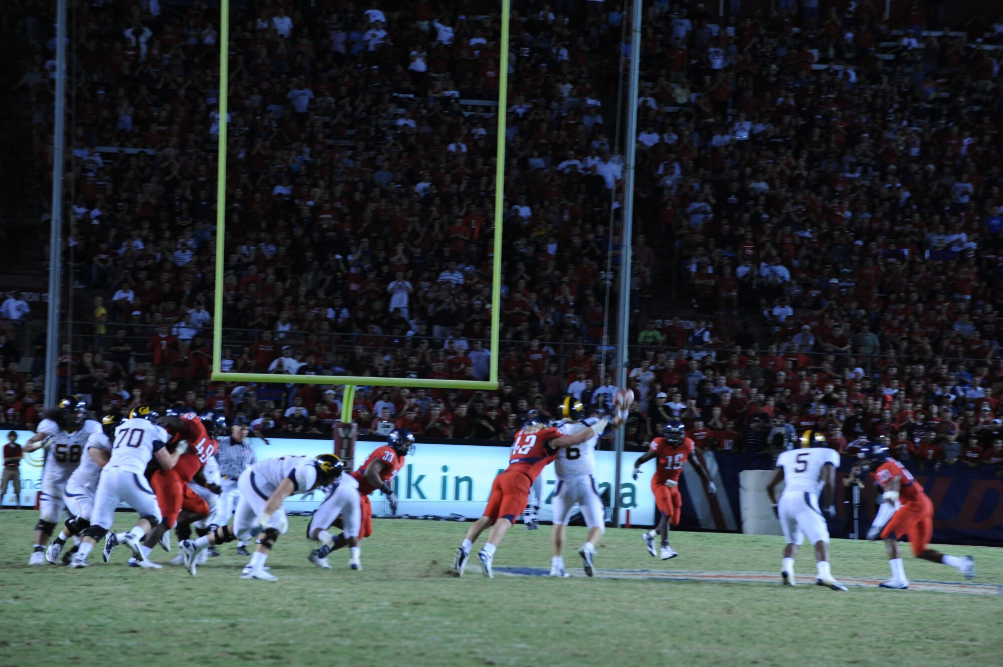 UA vs Cal – 2nd Half (42-27)