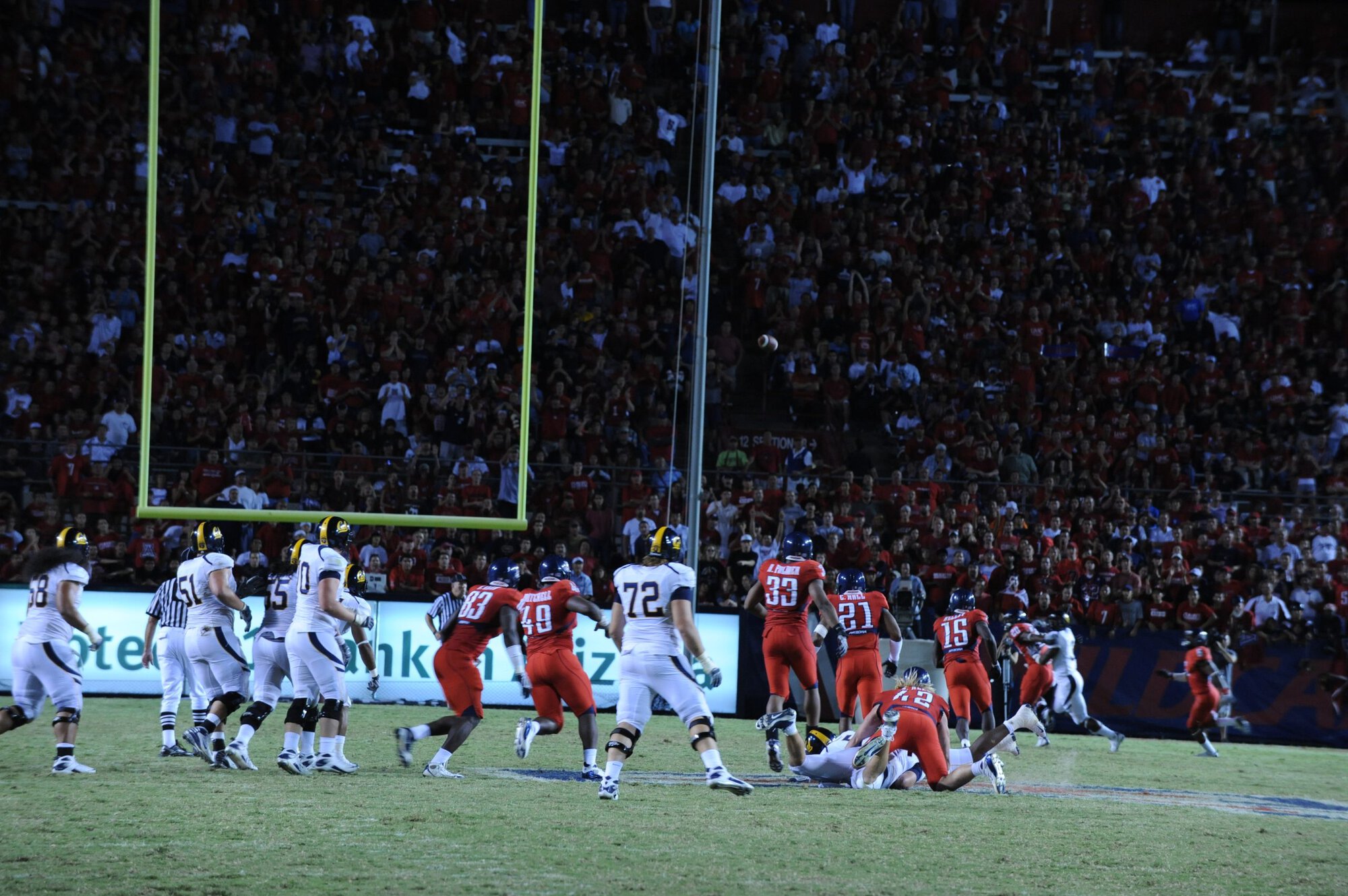 UA vs Cal – 2nd Half (42-27)
