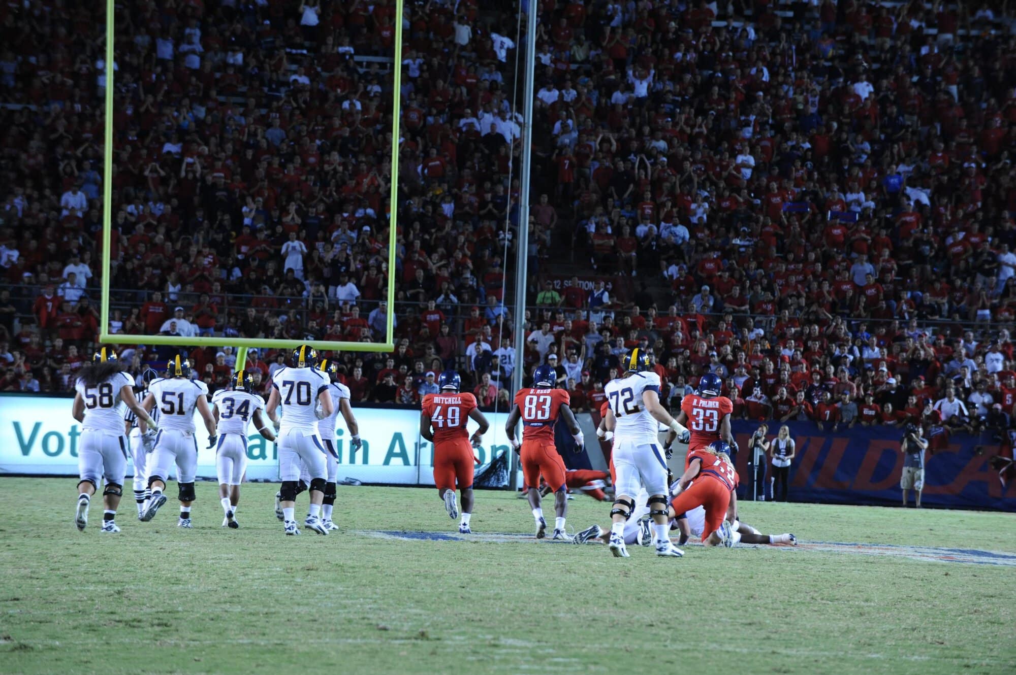 UA vs Cal – 2nd Half (42-27)