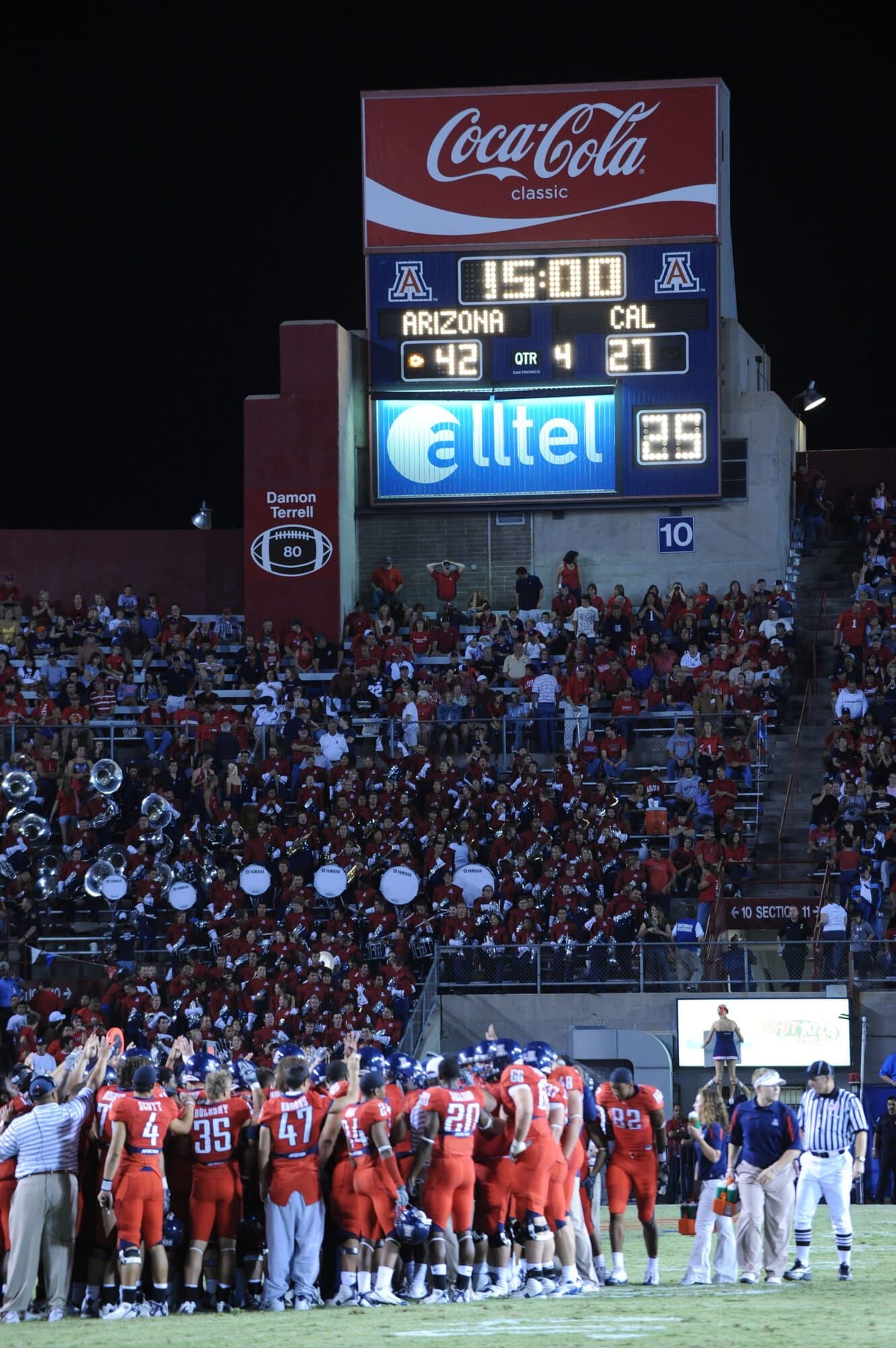UA vs Cal – 2nd Half (42-27)