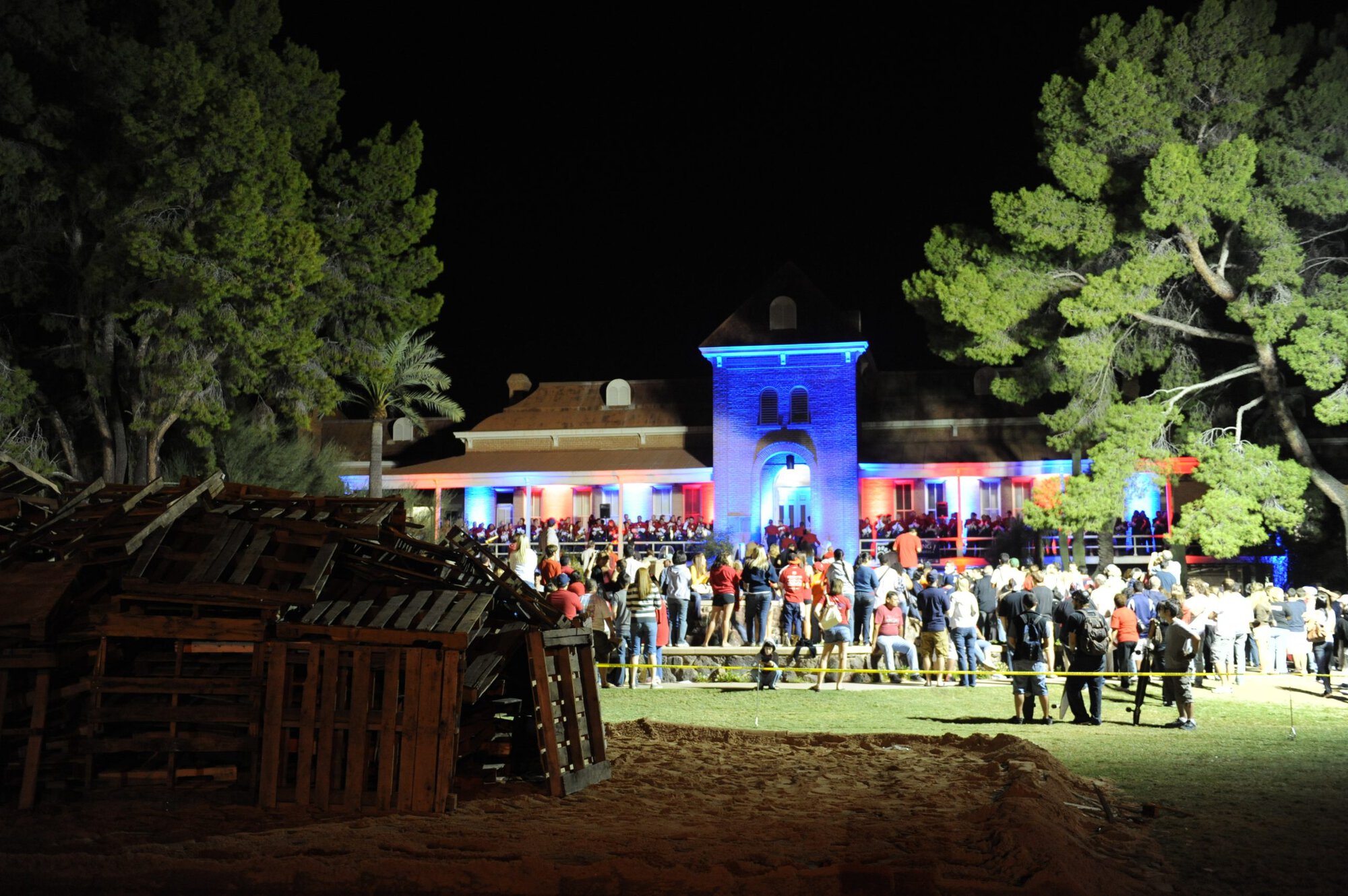 Homecoming 2008 Pep Rally and Bonfire