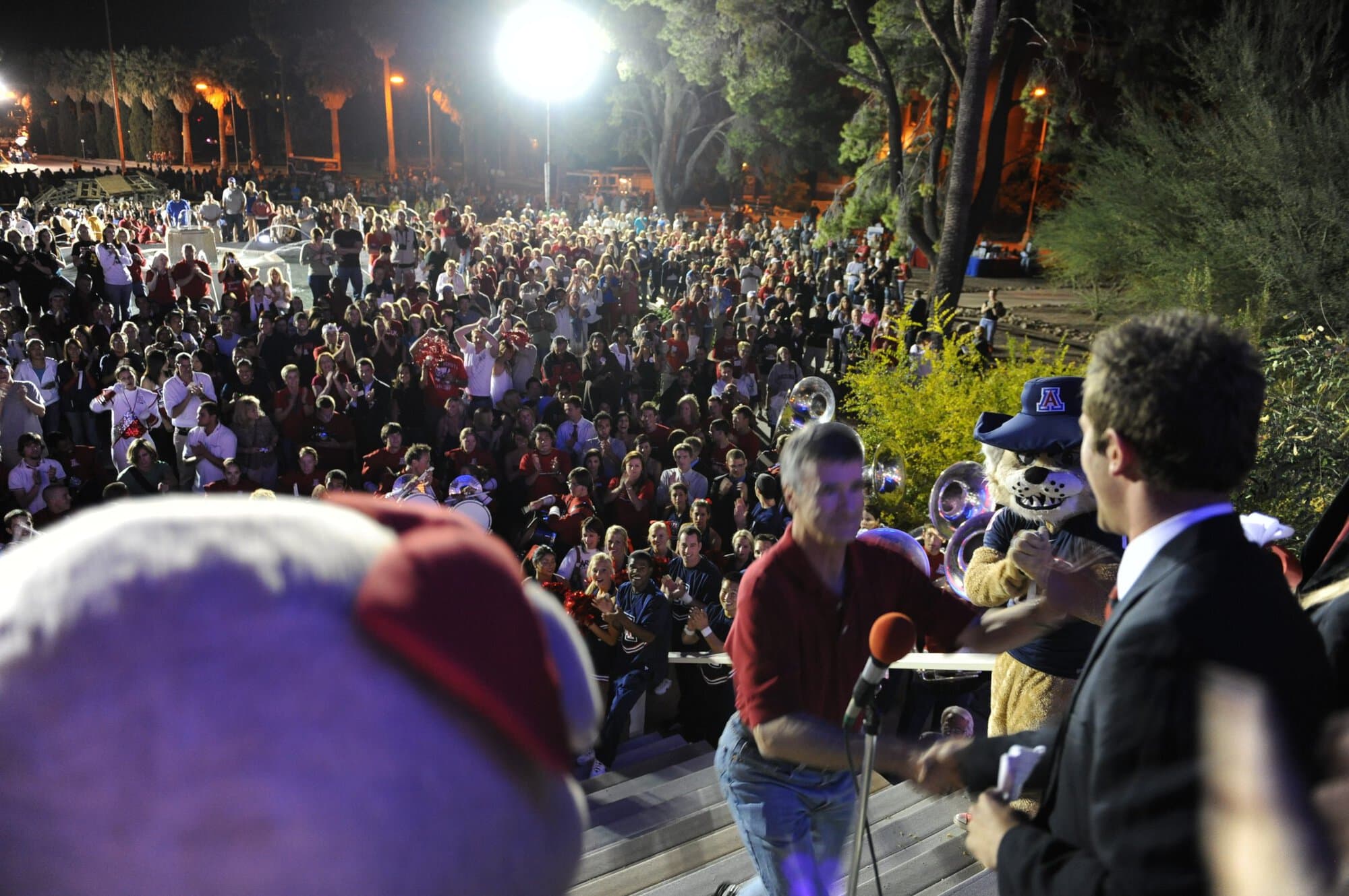 Homecoming 2008 Pep Rally and Bonfire