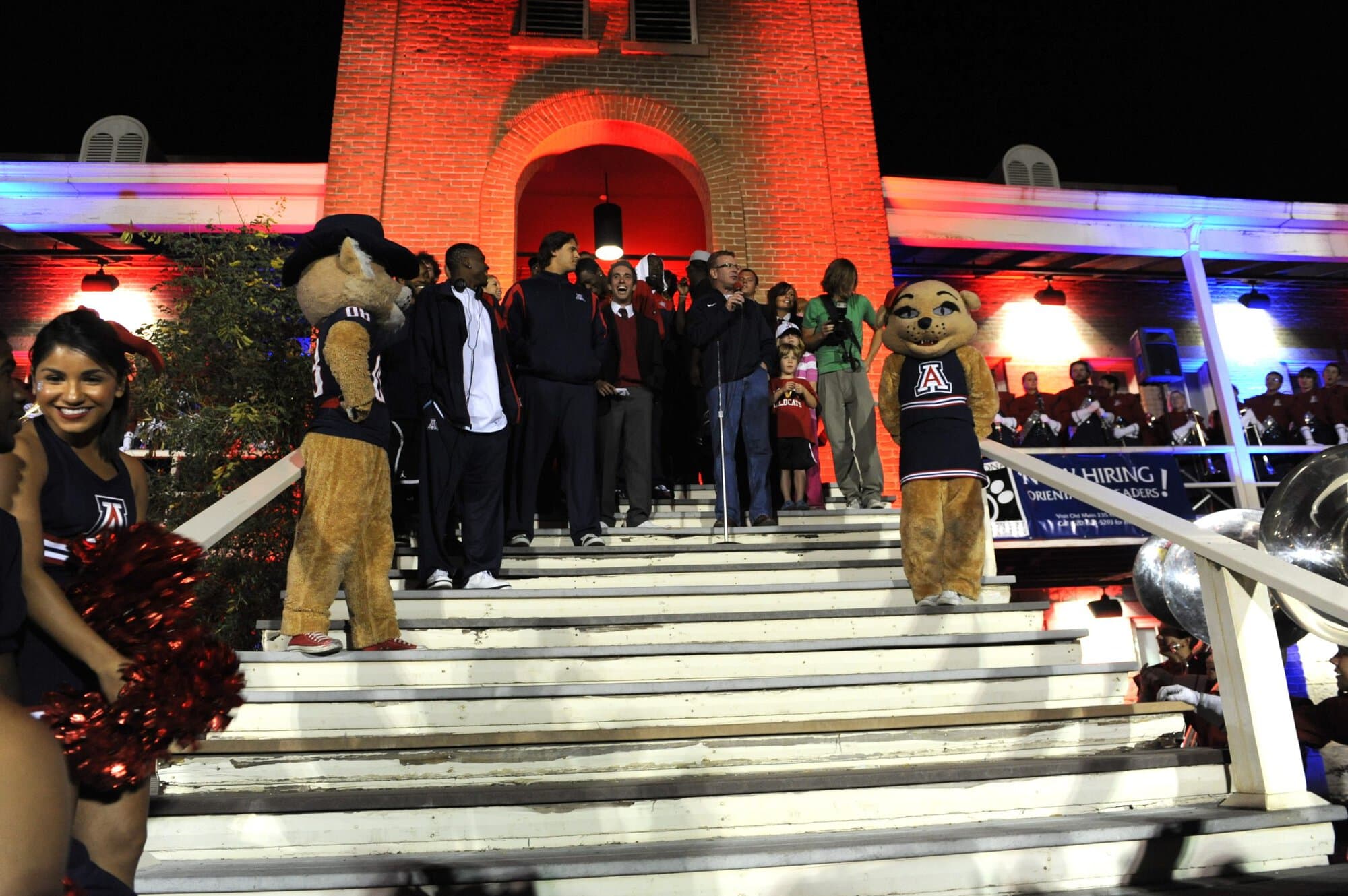 Homecoming 2008 Pep Rally and Bonfire