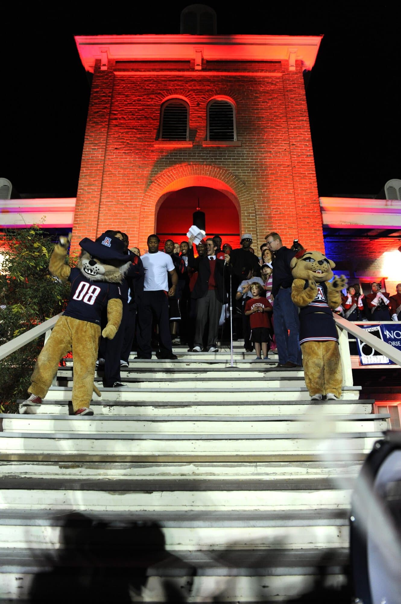 Homecoming 2008 Pep Rally and Bonfire