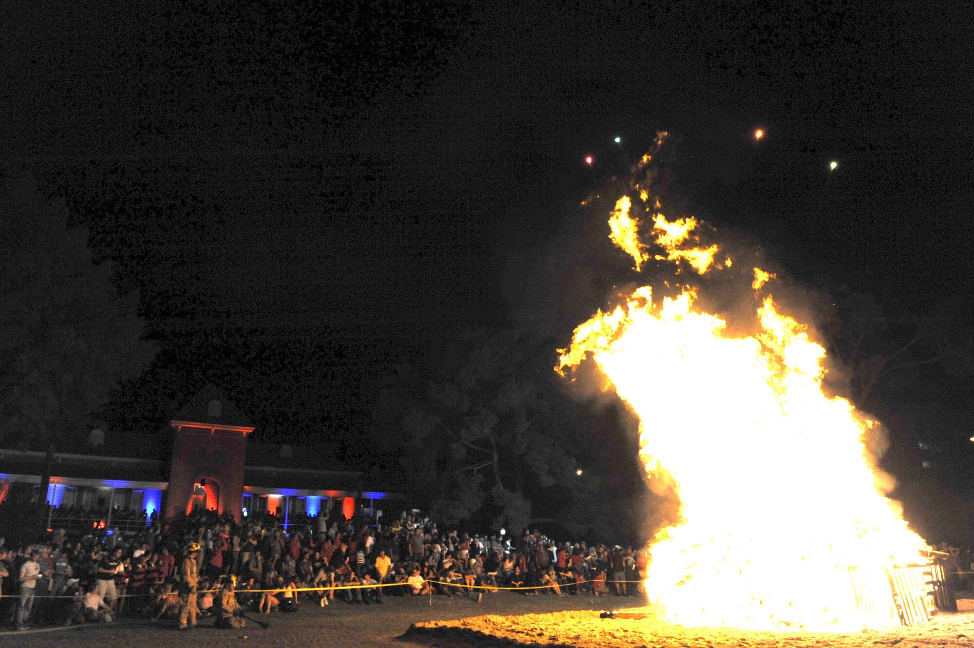 Homecoming 2008 Pep Rally and Bonfire