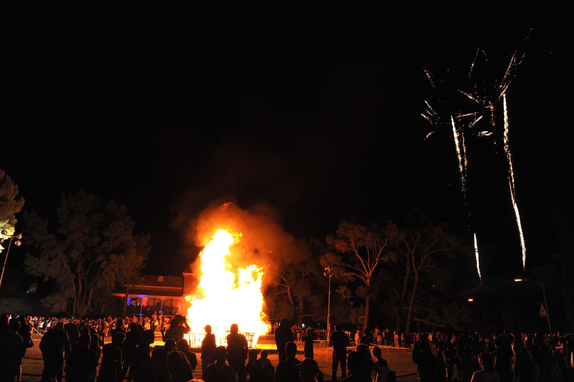 Homecoming 2008 Pep Rally and Bonfire