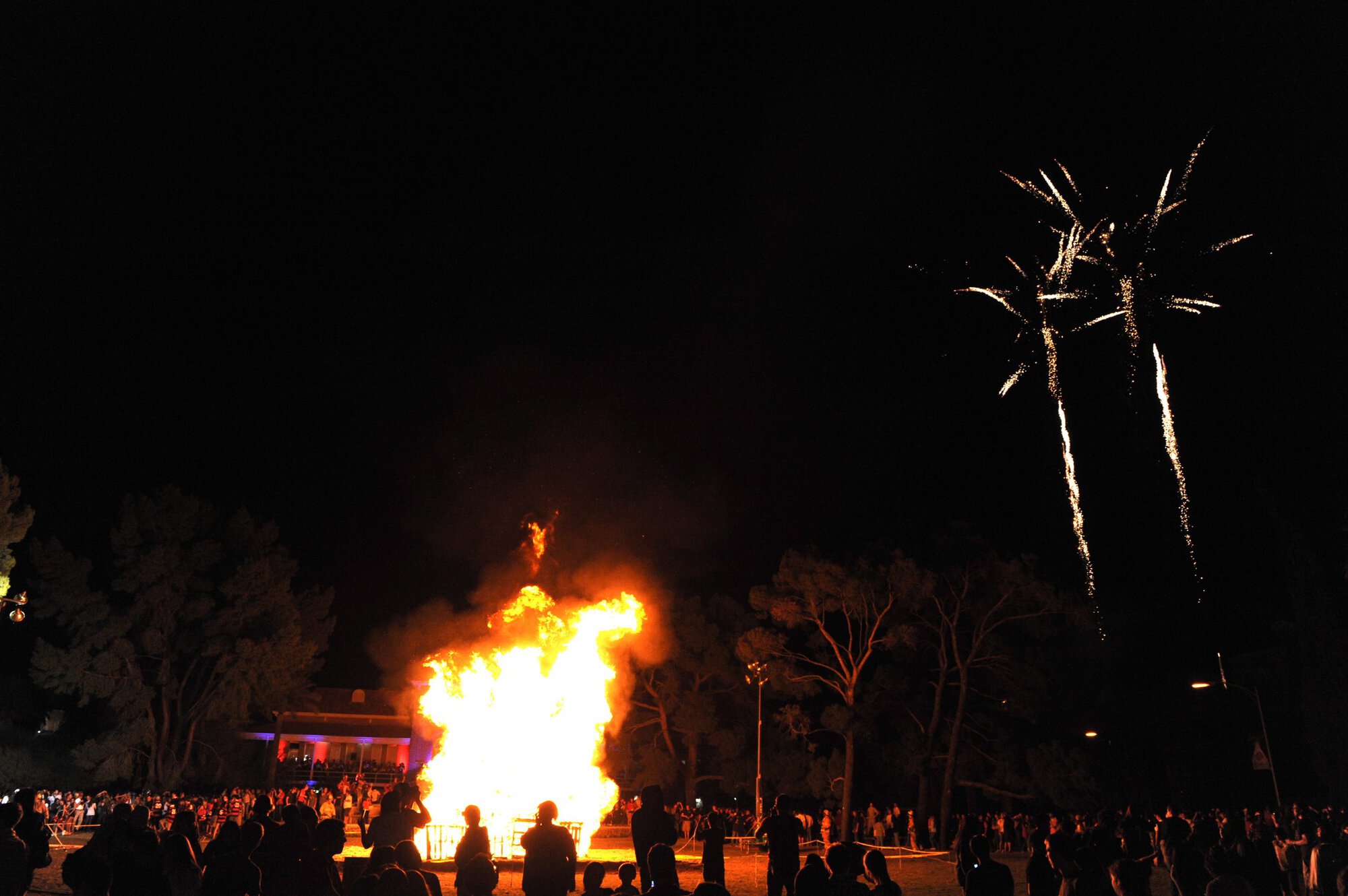 Homecoming 2008 Pep Rally and Bonfire