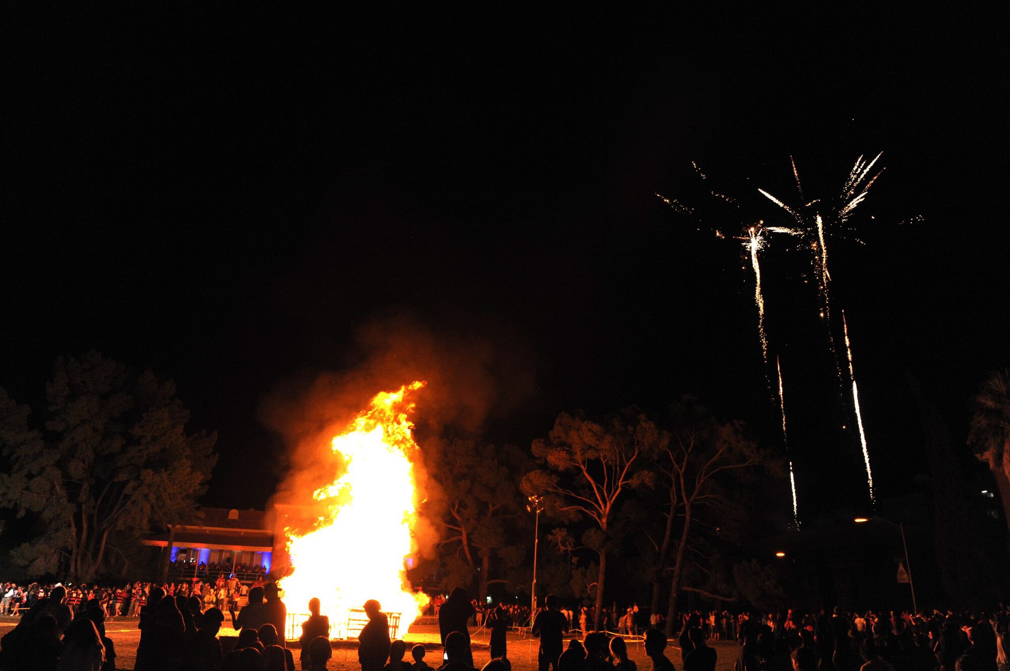 Homecoming 2008 Pep Rally and Bonfire