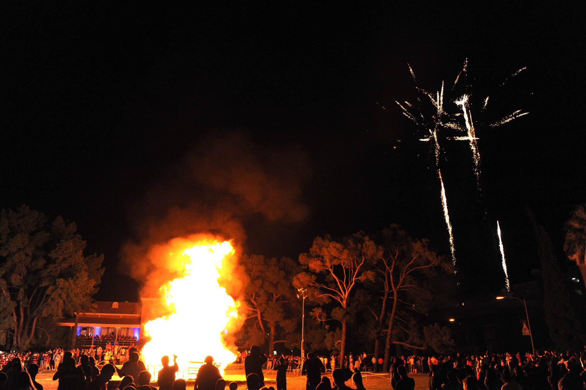 Homecoming 2008 Pep Rally and Bonfire