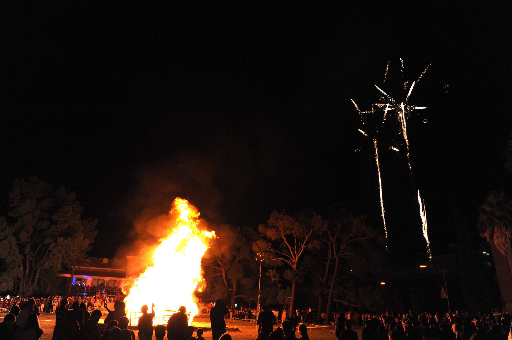 Homecoming 2008 Pep Rally and Bonfire
