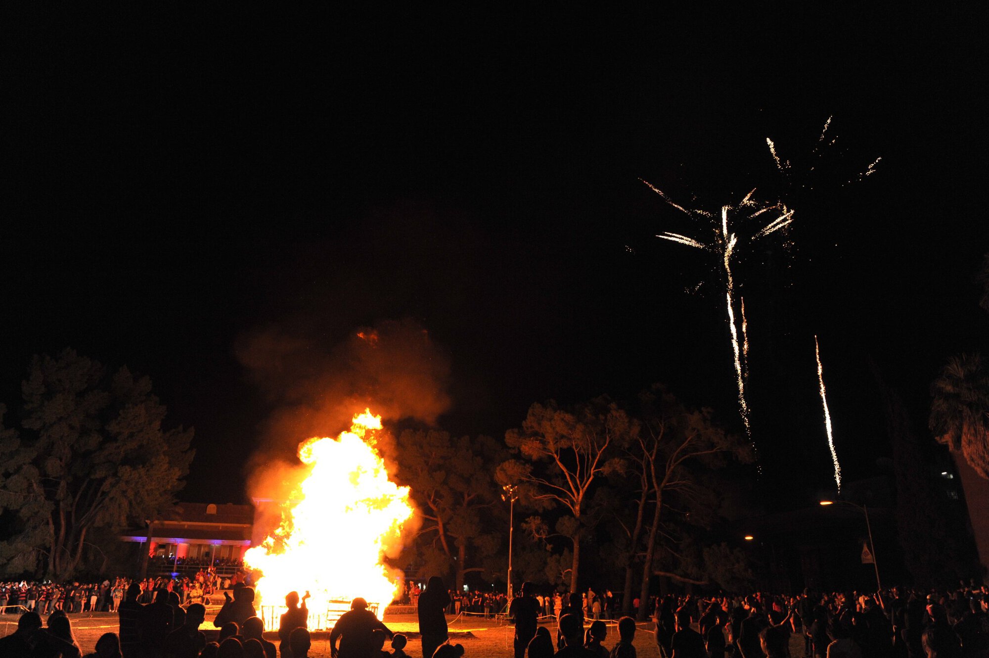 Homecoming 2008 Pep Rally and Bonfire