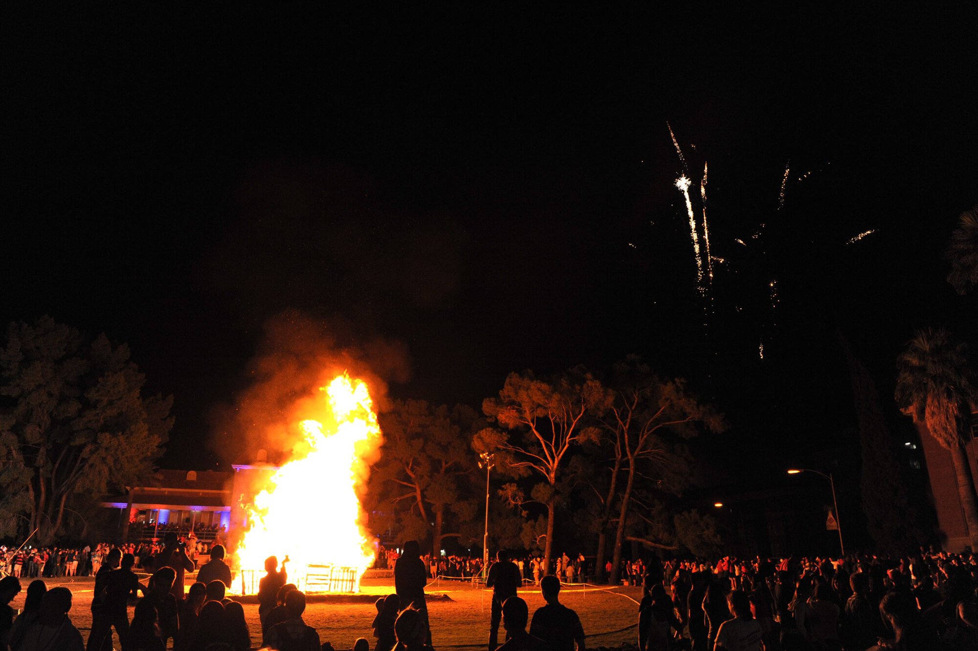 Homecoming 2008 Pep Rally and Bonfire