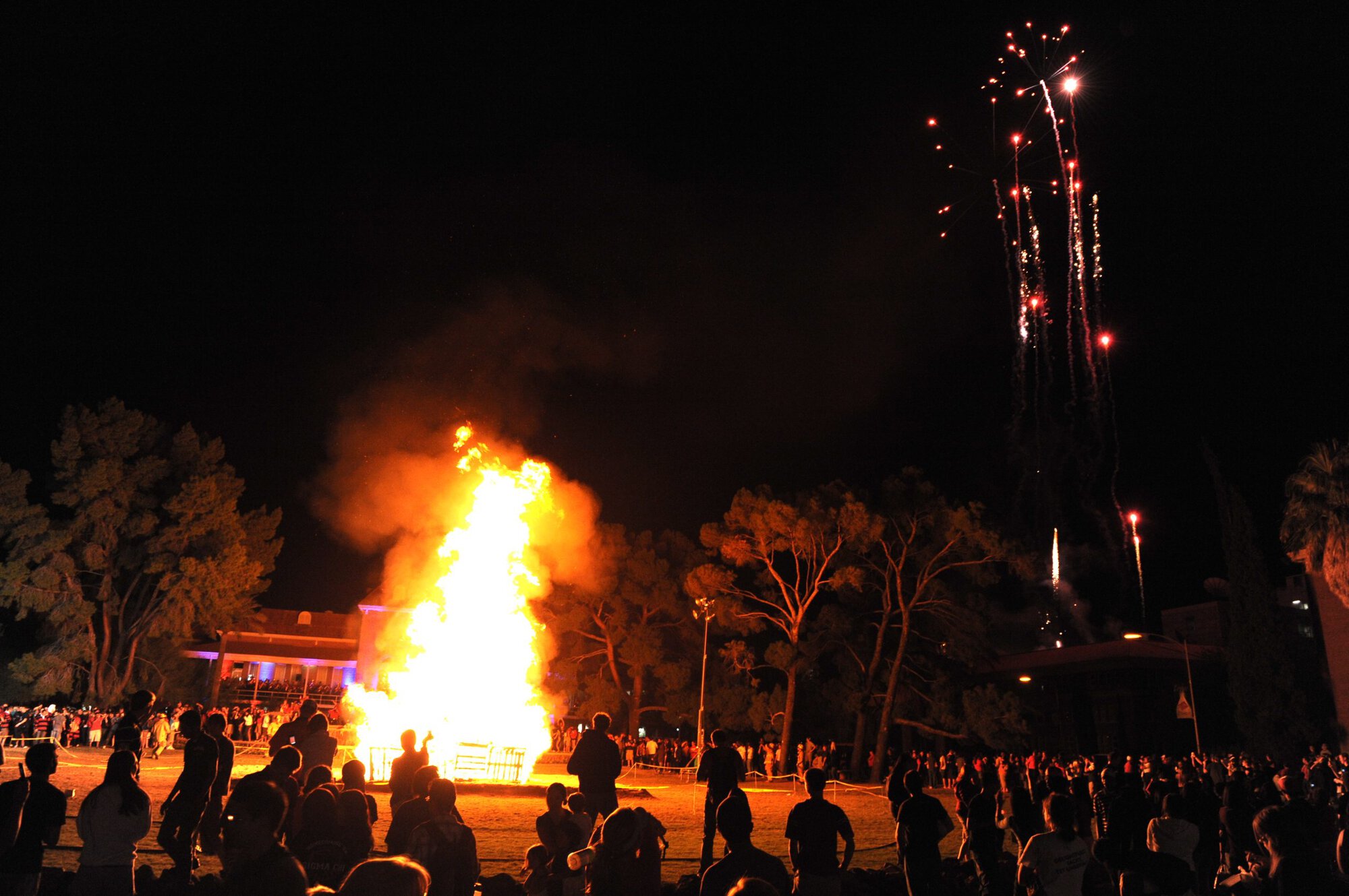 Homecoming 2008 Pep Rally and Bonfire