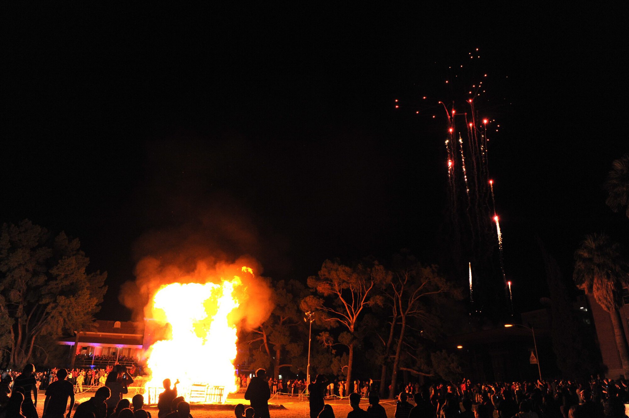 Homecoming 2008 Pep Rally and Bonfire