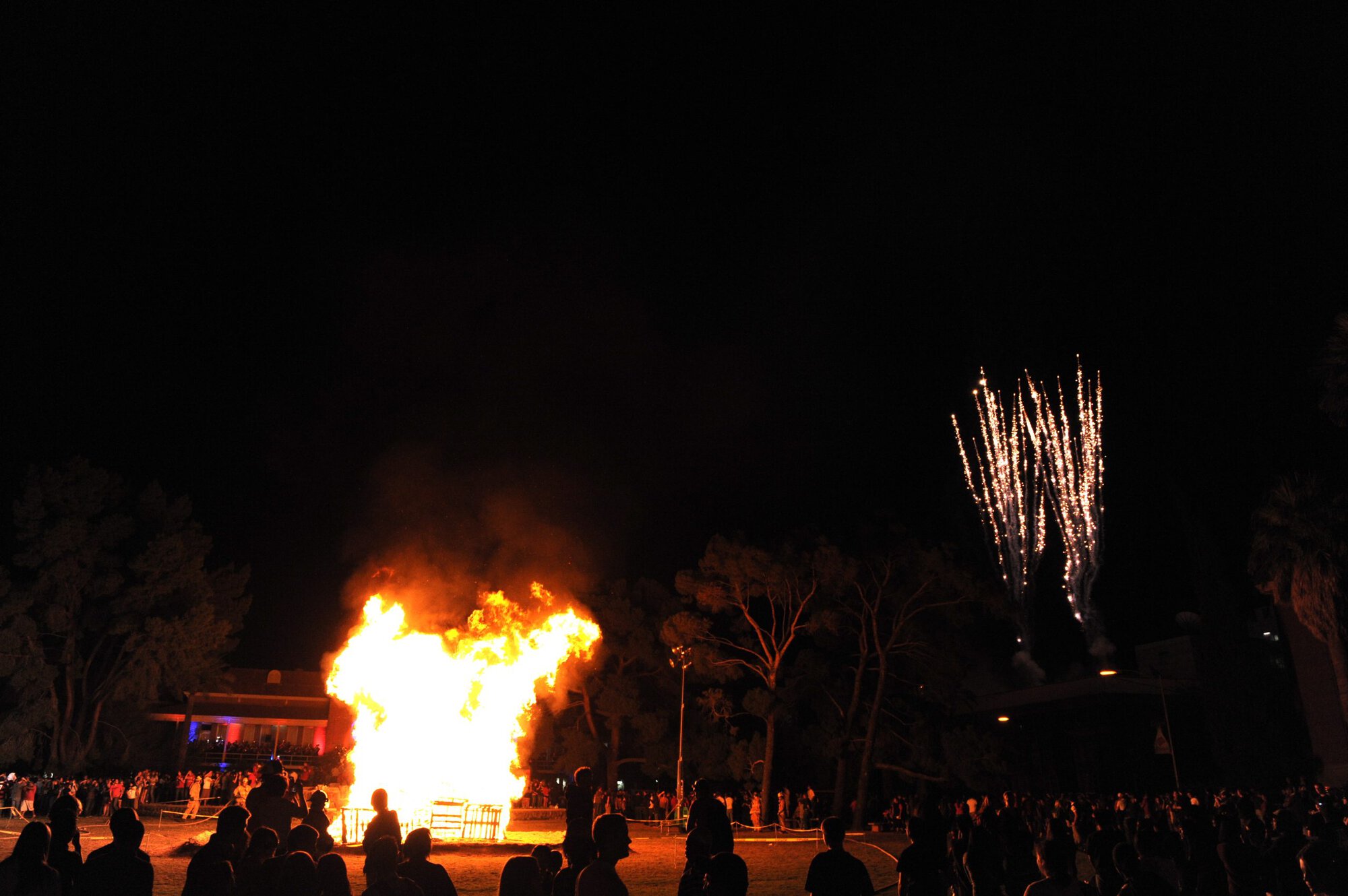 Homecoming 2008 Pep Rally and Bonfire