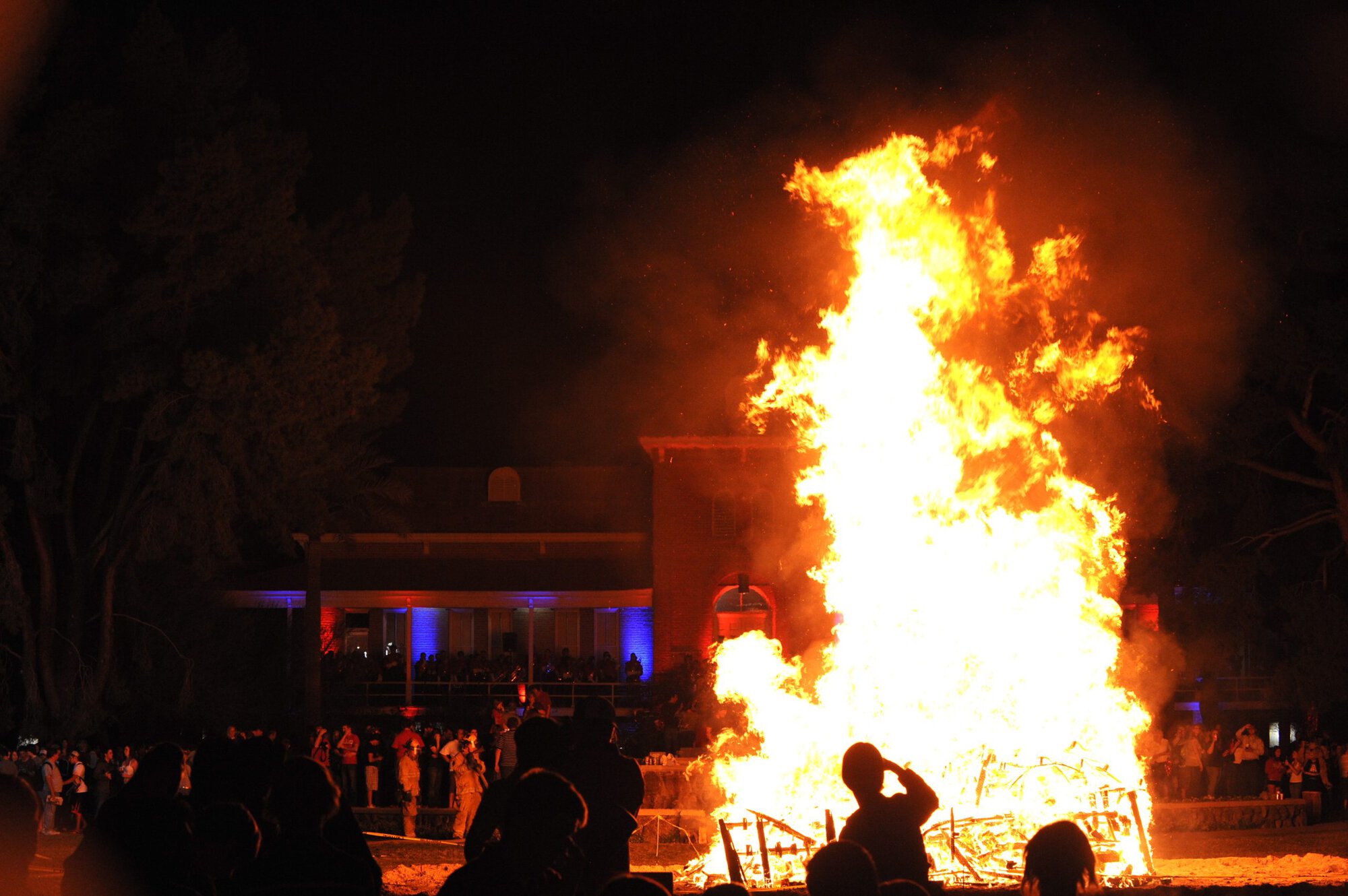 Homecoming 2008 Pep Rally and Bonfire