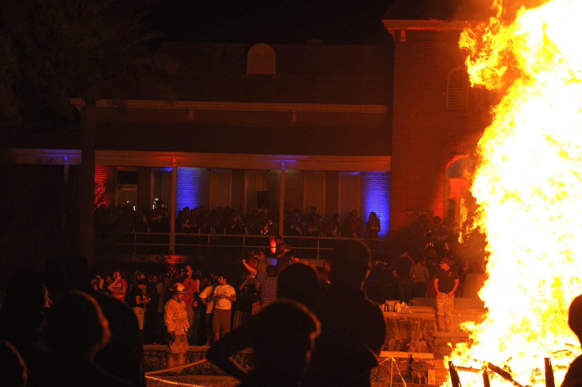 Homecoming 2008 Pep Rally and Bonfire